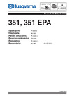 Husqvarna 351 (2001) parts Руководство по эксплуатации