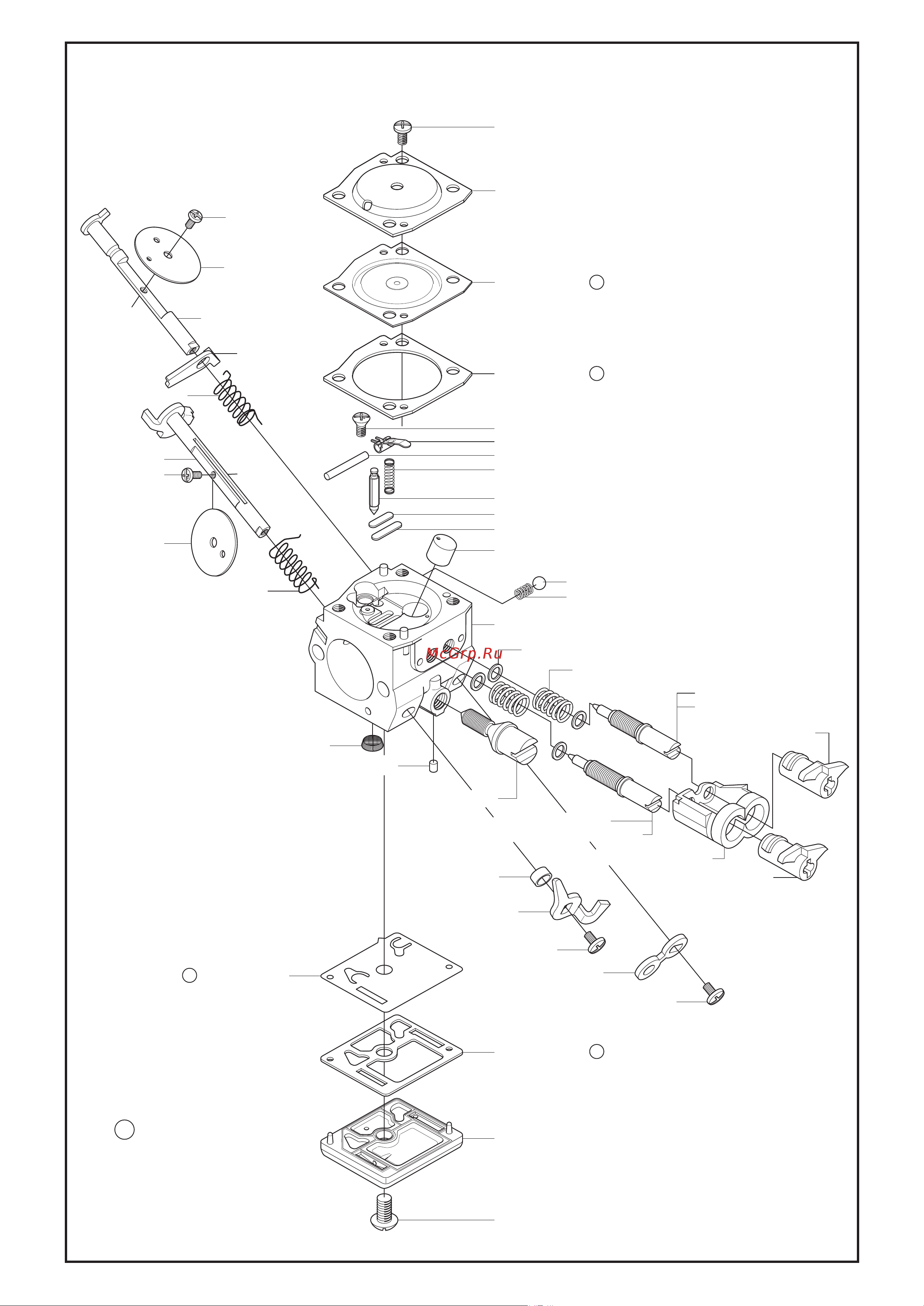 Husqvarna 346 XP (2003) parts [9/13] Zama c3 el17 zama c3 el18