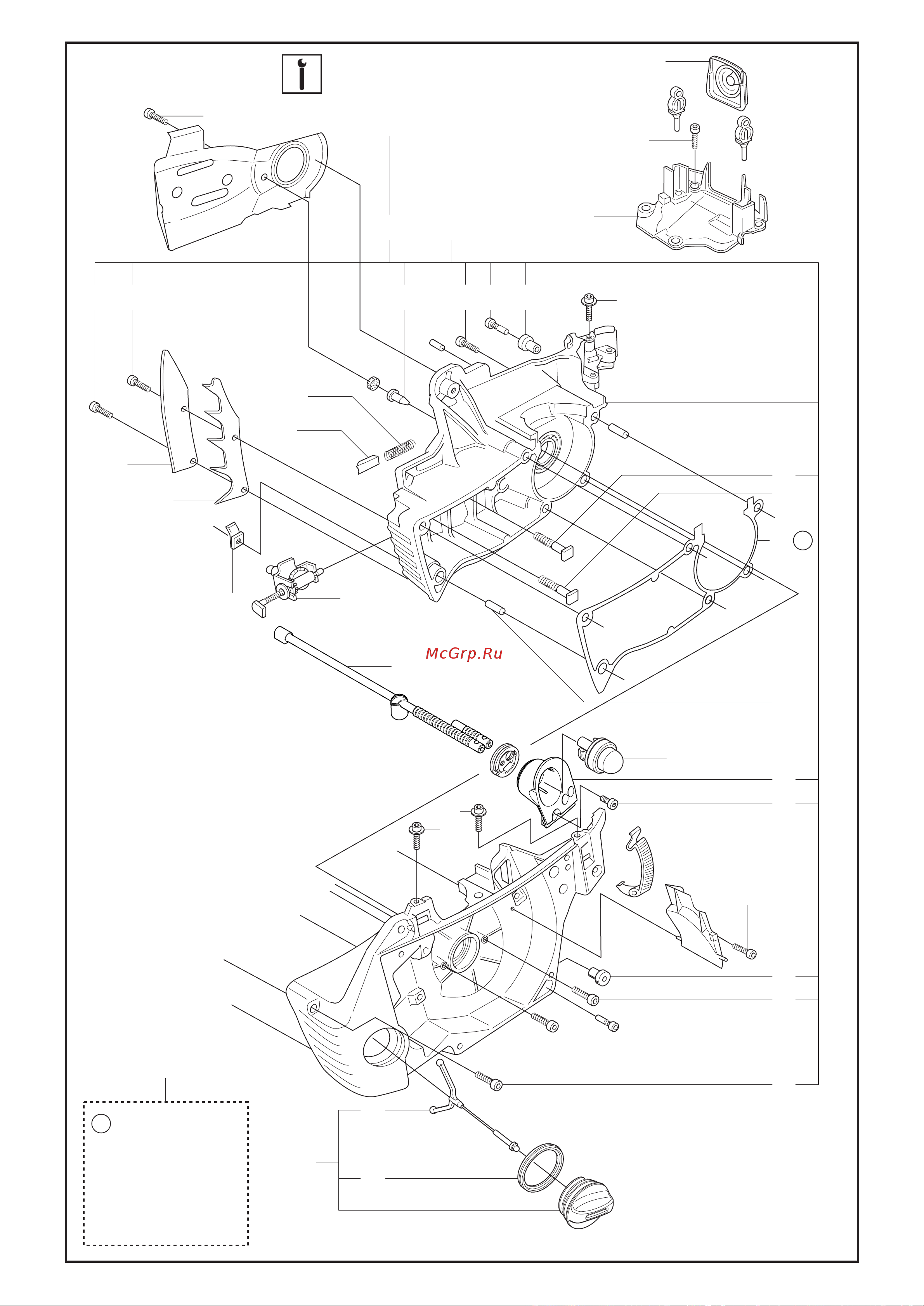 Husqvarna 346 XP (2009) parts [16/37] 94 28 02