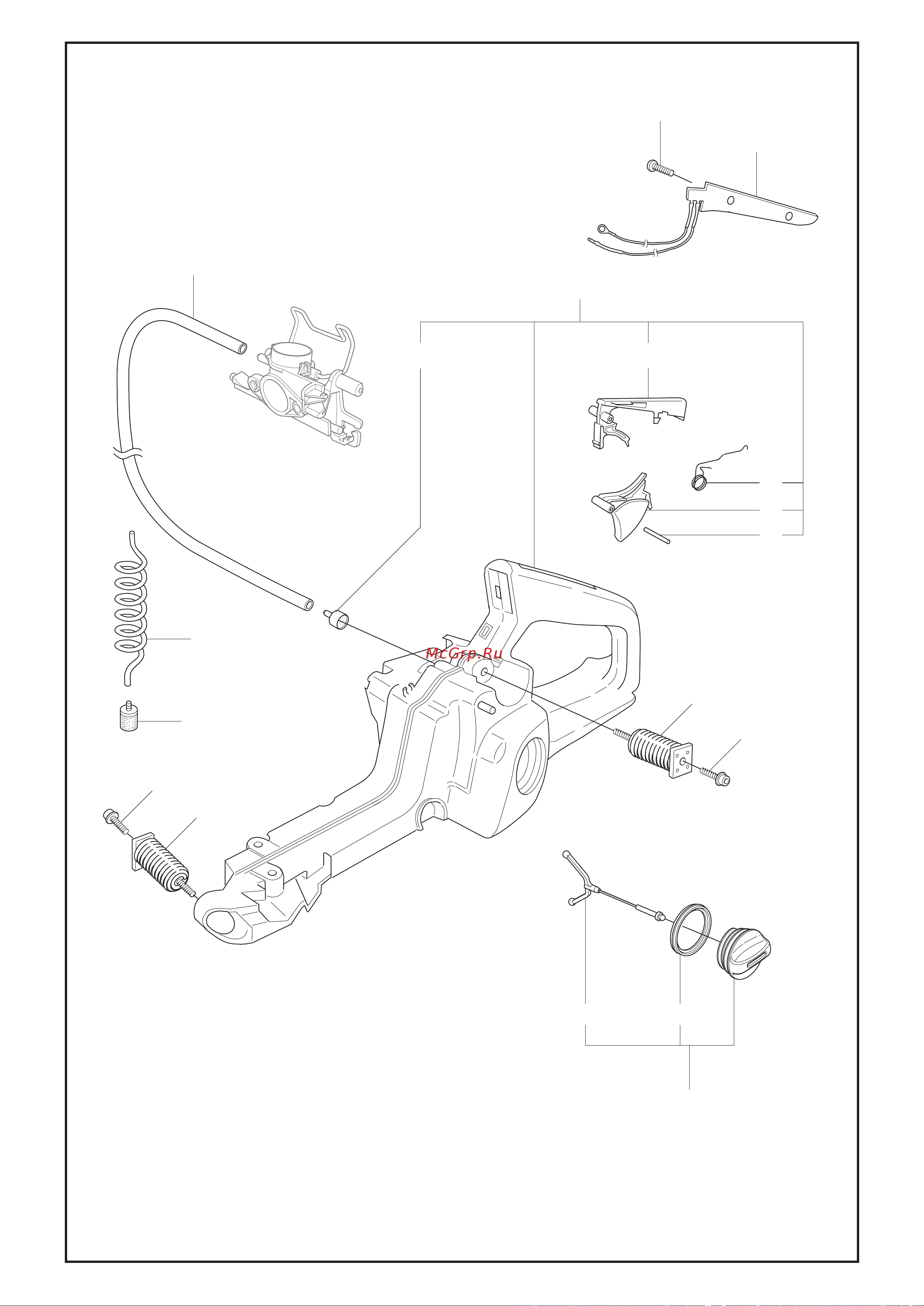 Husqvarna 346 XP (2009) parts Руководство по эксплуатации онлайн [18/37] 770794