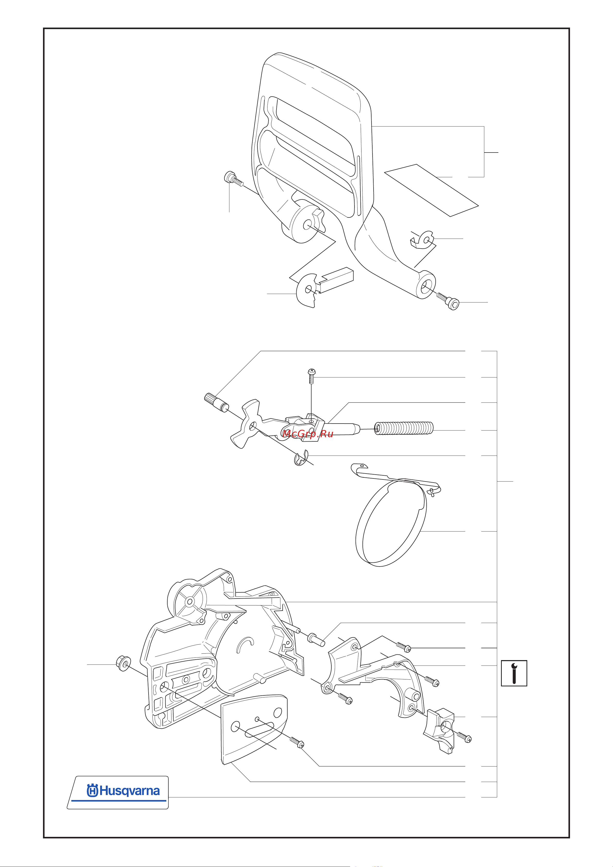 Husqvarna 346 XP (2009) parts Руководство по эксплуатации онлайн [2/37] 770794