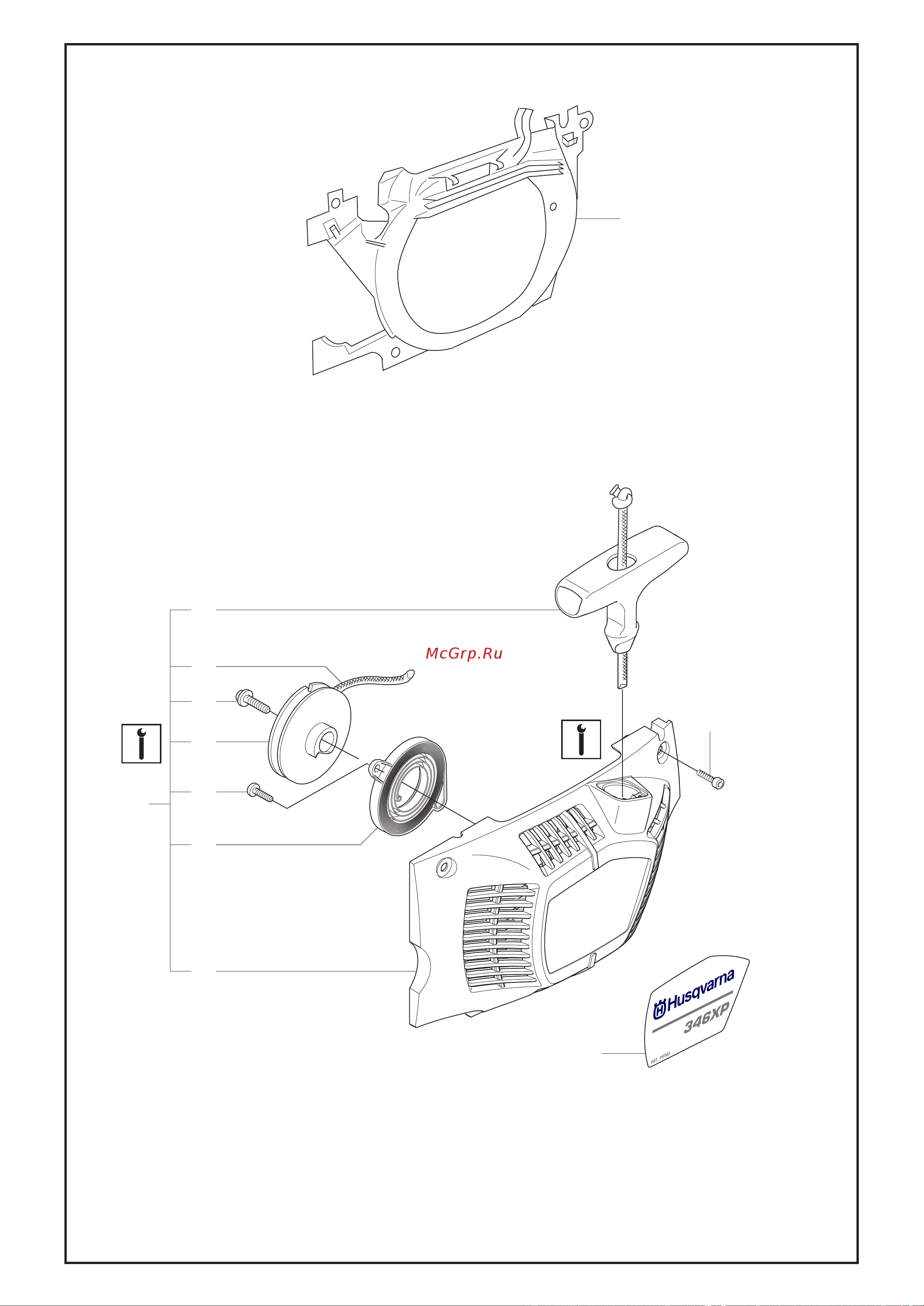 Husqvarna 346 XP (2009) parts Руководство по эксплуатации онлайн [26/37] 770794