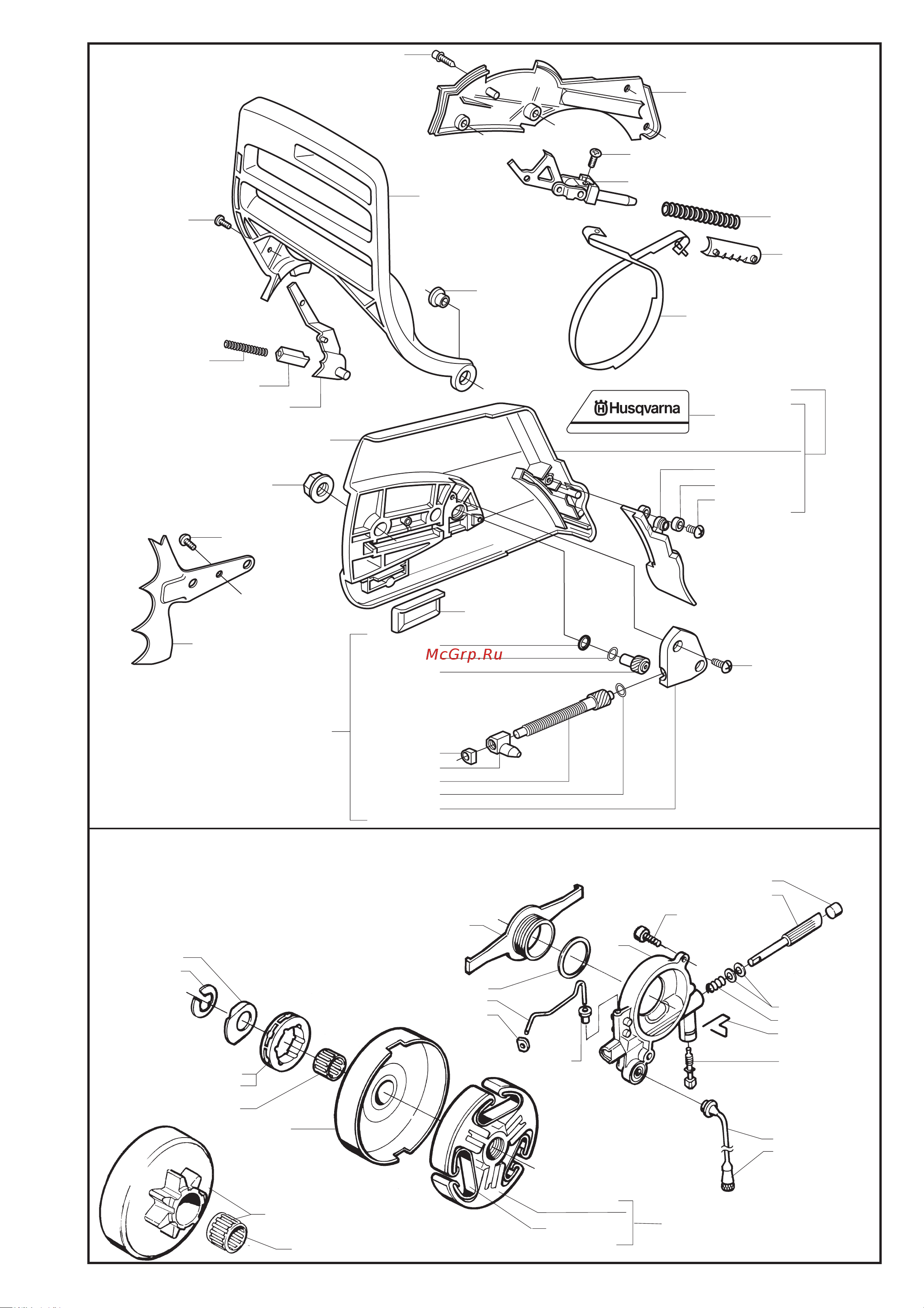 Husqvarna 365 Special (2002) parts Руководство по эксплуатации онлайн [2/9] 770801