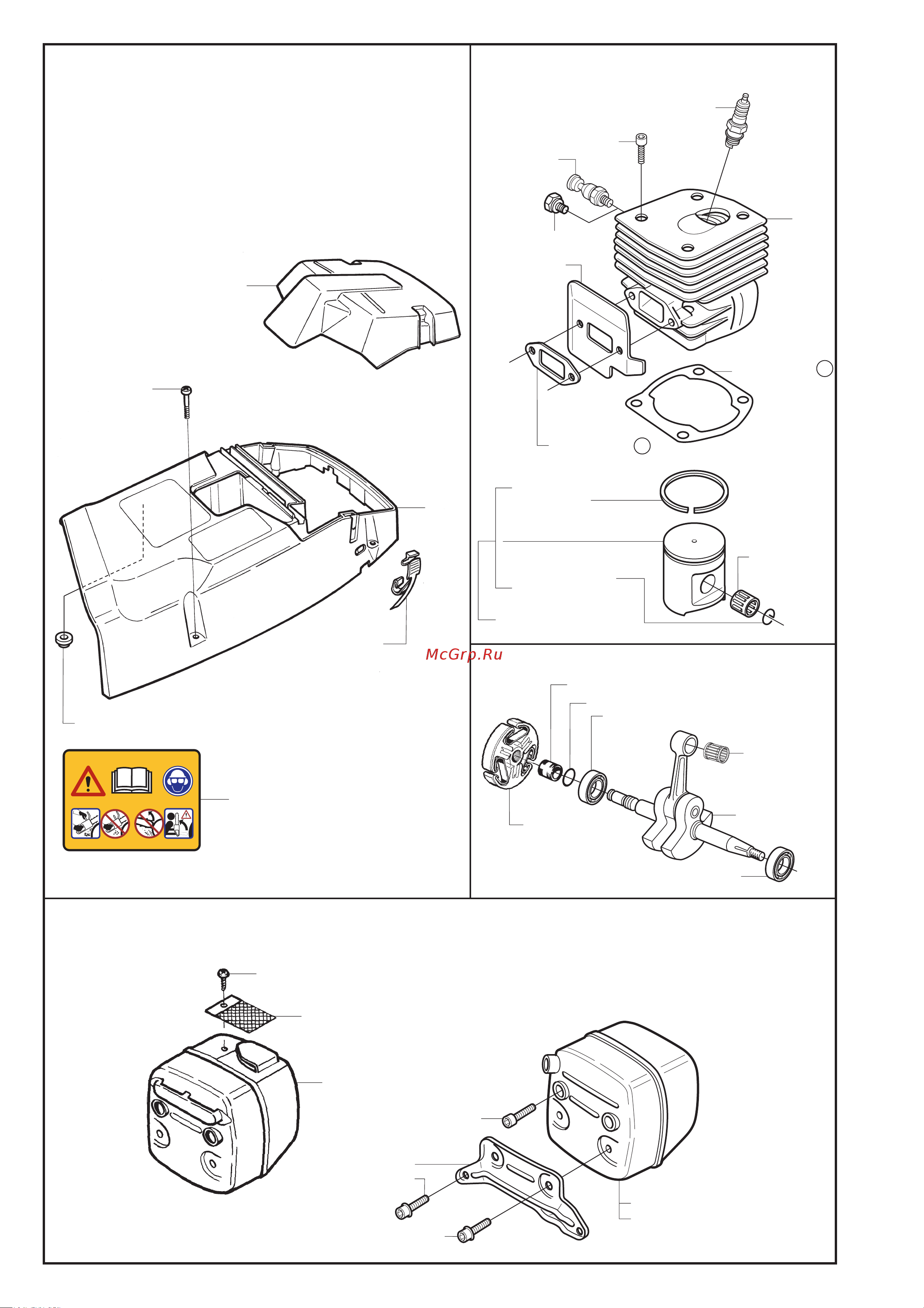 Husqvarna 365 Special (2002) parts Руководство по эксплуатации онлайн [3/9] 770801