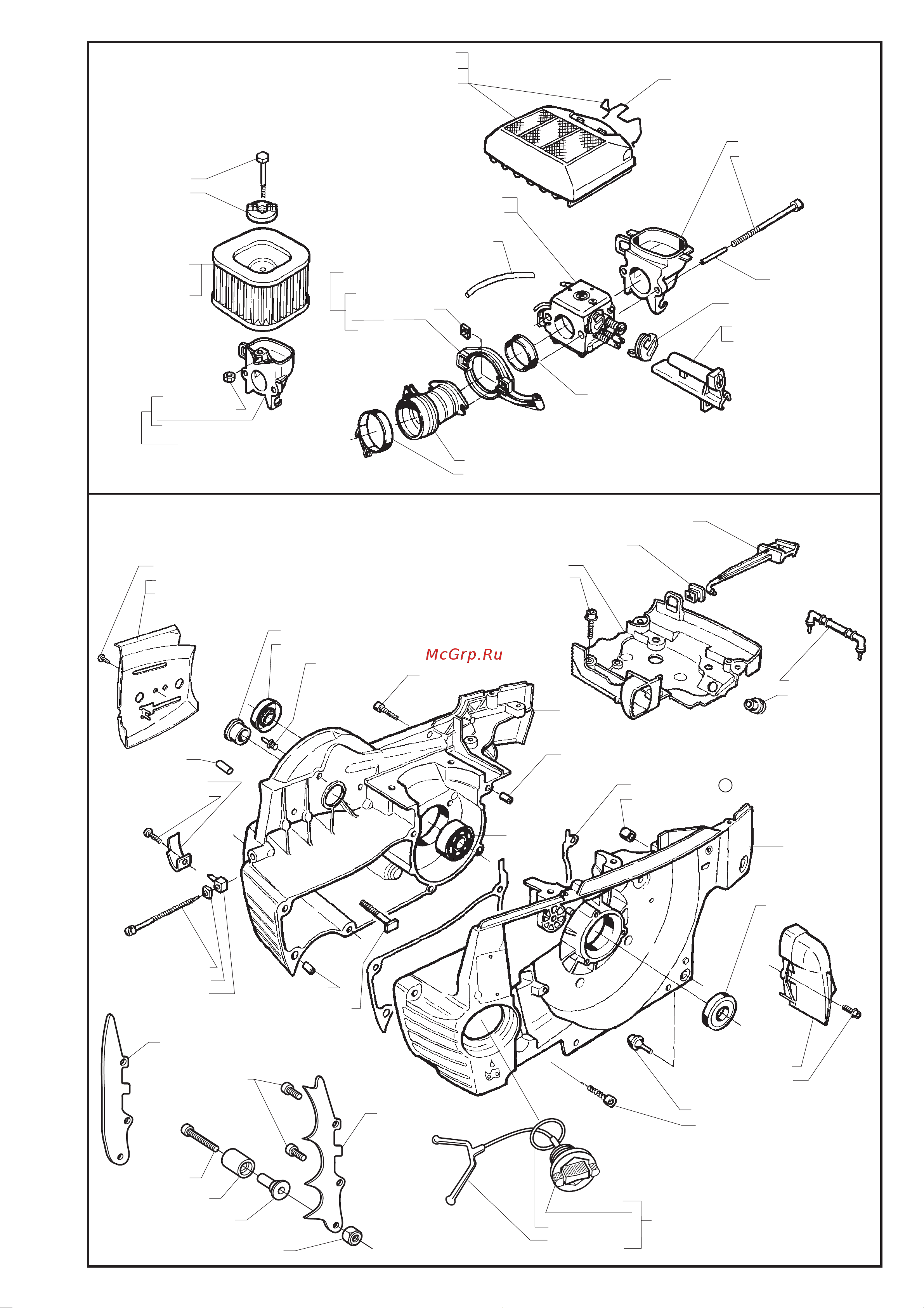 Husqvarna 372 (1999) parts Руководство по эксплуатации онлайн [5/9] 770805