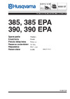 Husqvarna 385 (2006) parts Руководство по эксплуатации