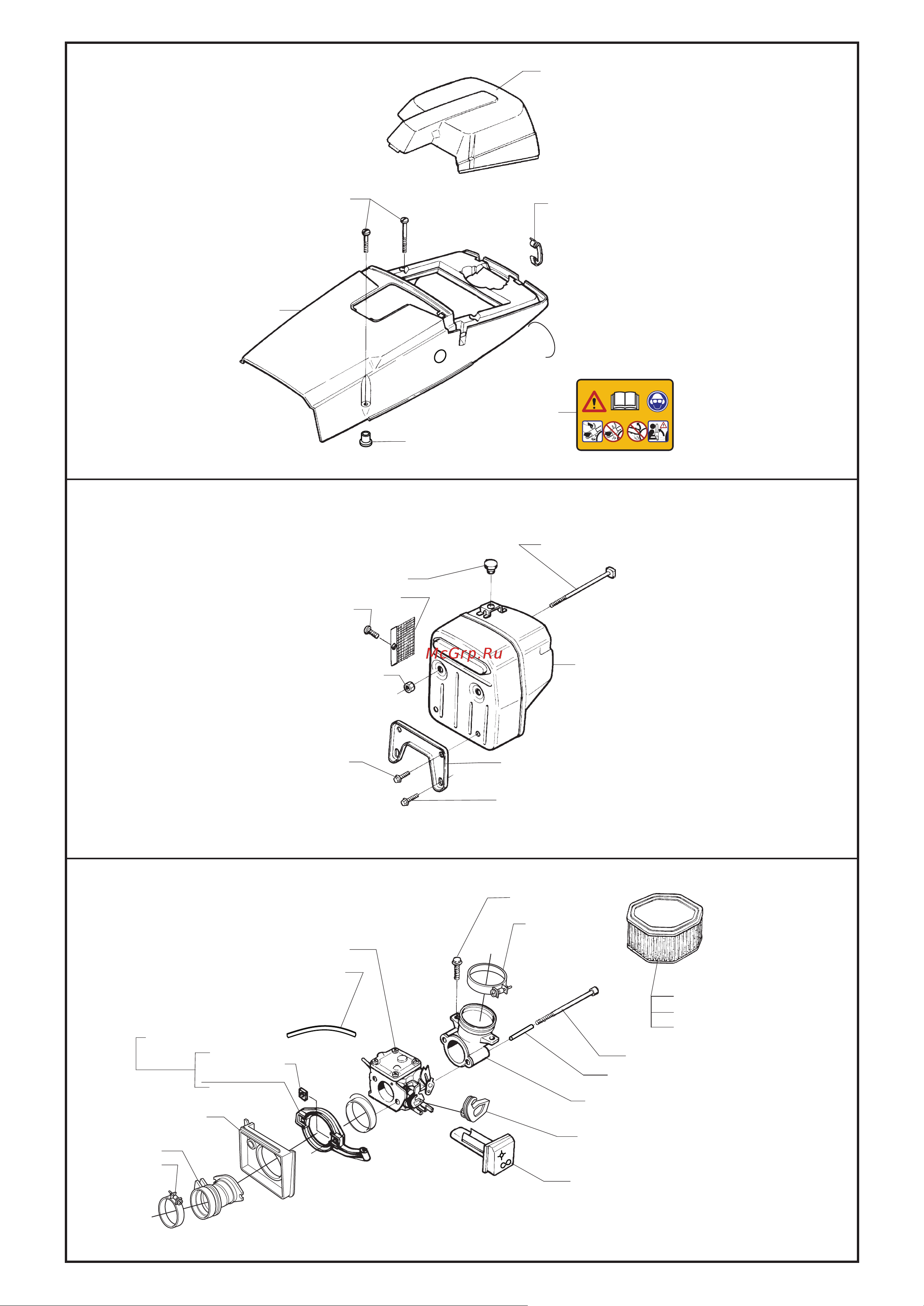 Husqvarna 395 (2003) parts Руководство по эксплуатации онлайн [3/11] 770810