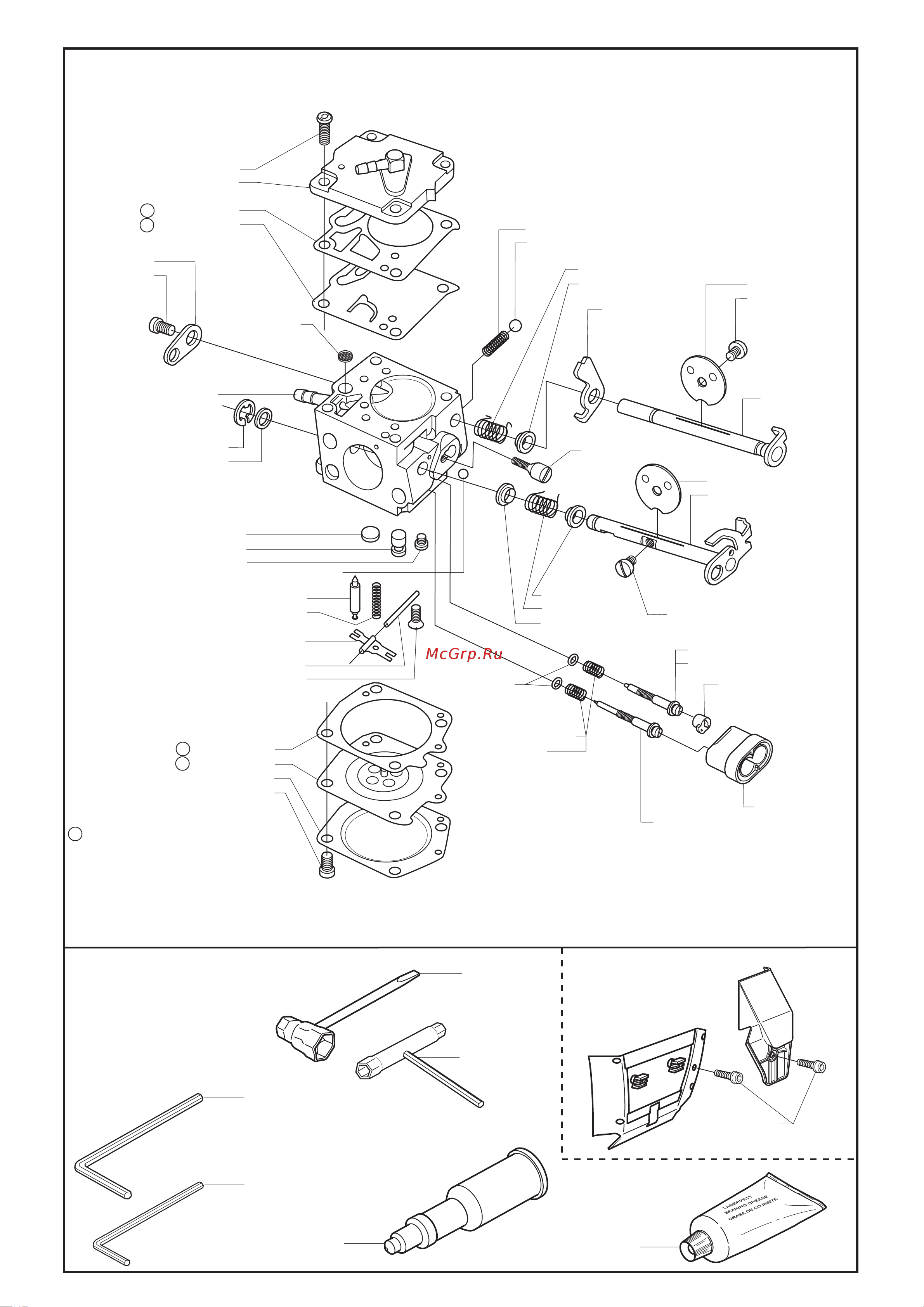 Husqvarna 385 (2001) parts [7/8] Tilotson hs 299a tilotson hs 296a epa