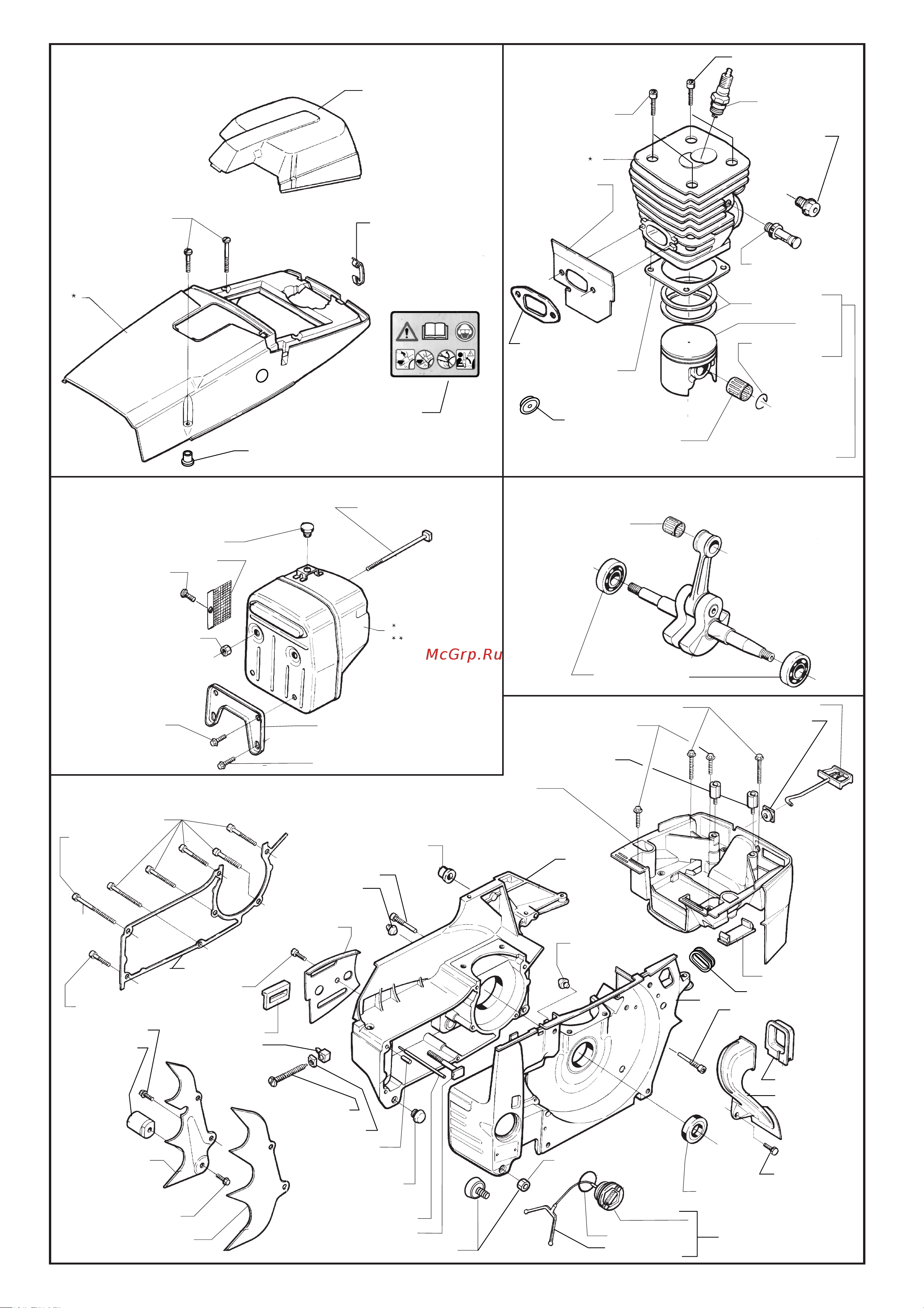 Husqvarna 395 (2001) parts Руководство по эксплуатации онлайн [3/9] 770813