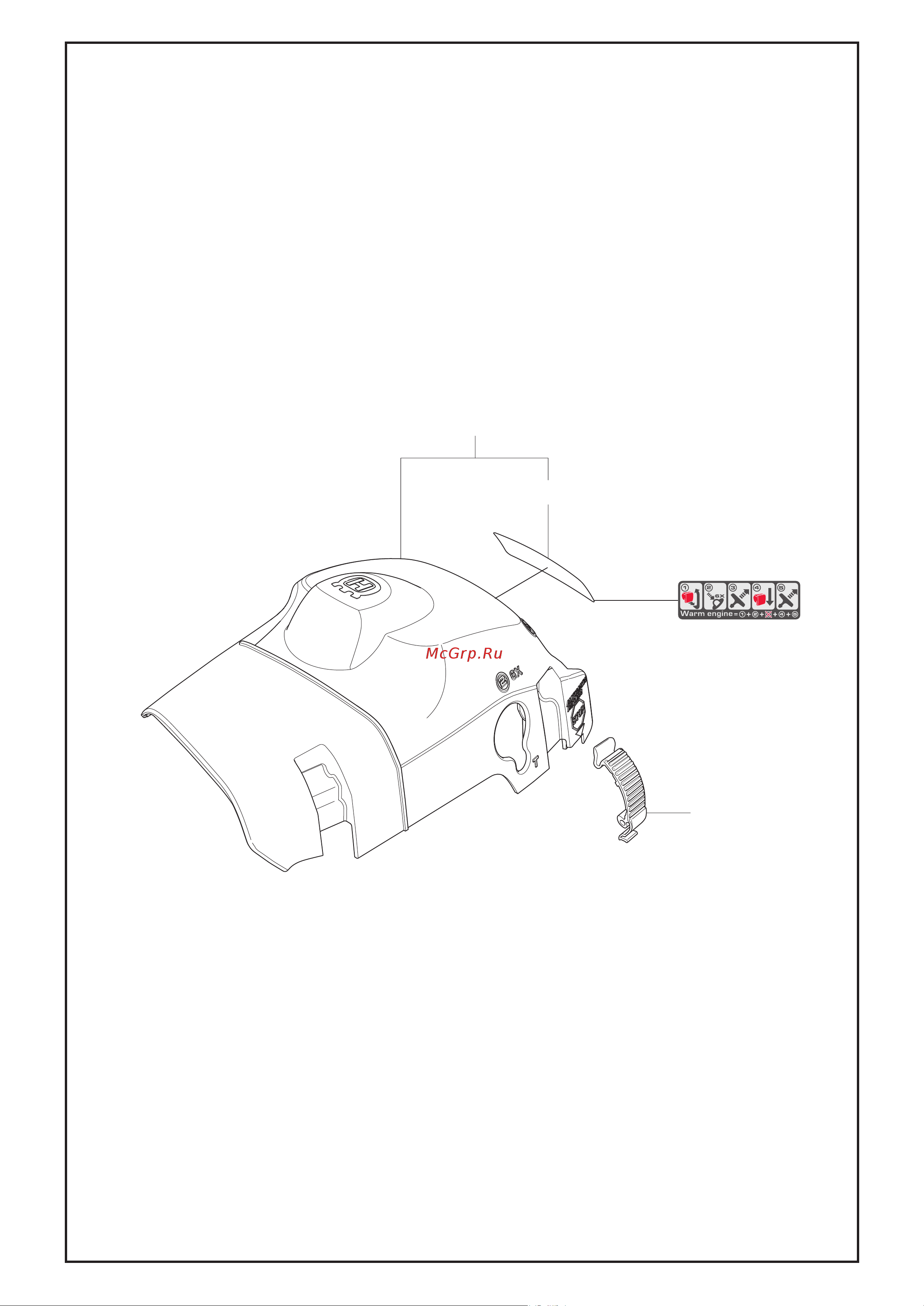 Husqvarna 440e (2009) parts Руководство по эксплуатации онлайн [8/39] 770814