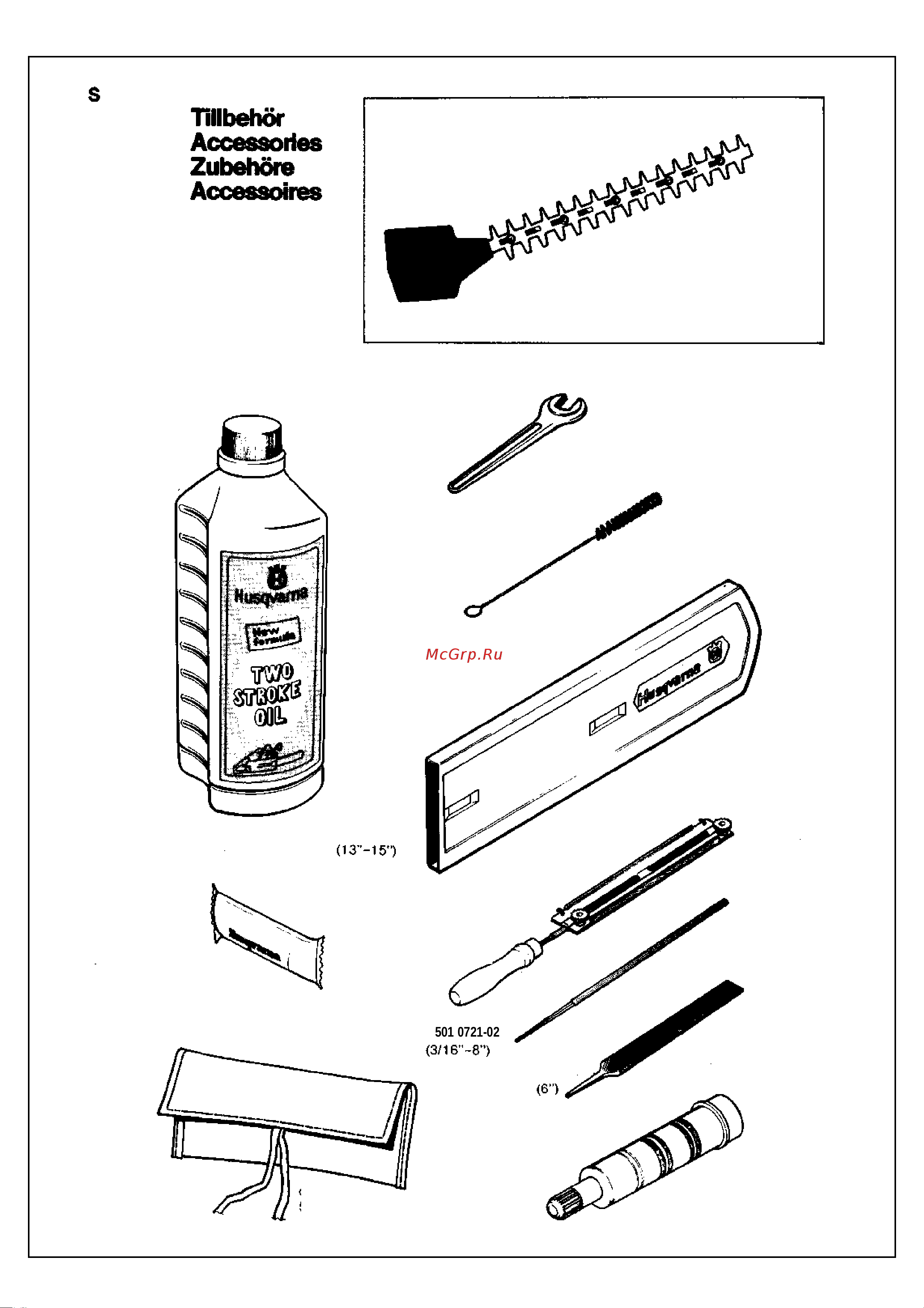 Husqvarna 444 (1981) parts [9/10] 07 21 02