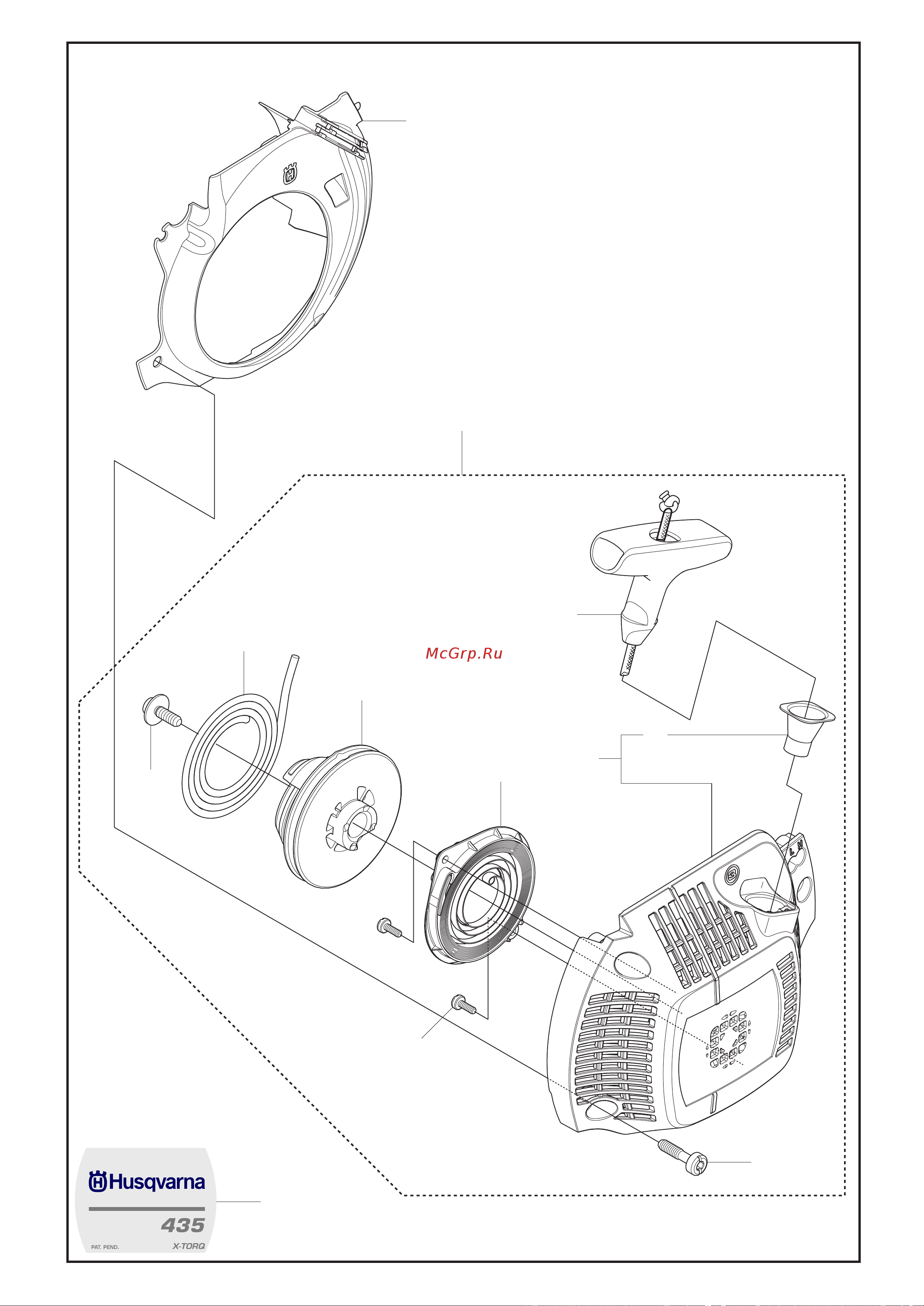 Husqvarna 435 (2009) parts Руководство по эксплуатации онлайн [10/39] 770816