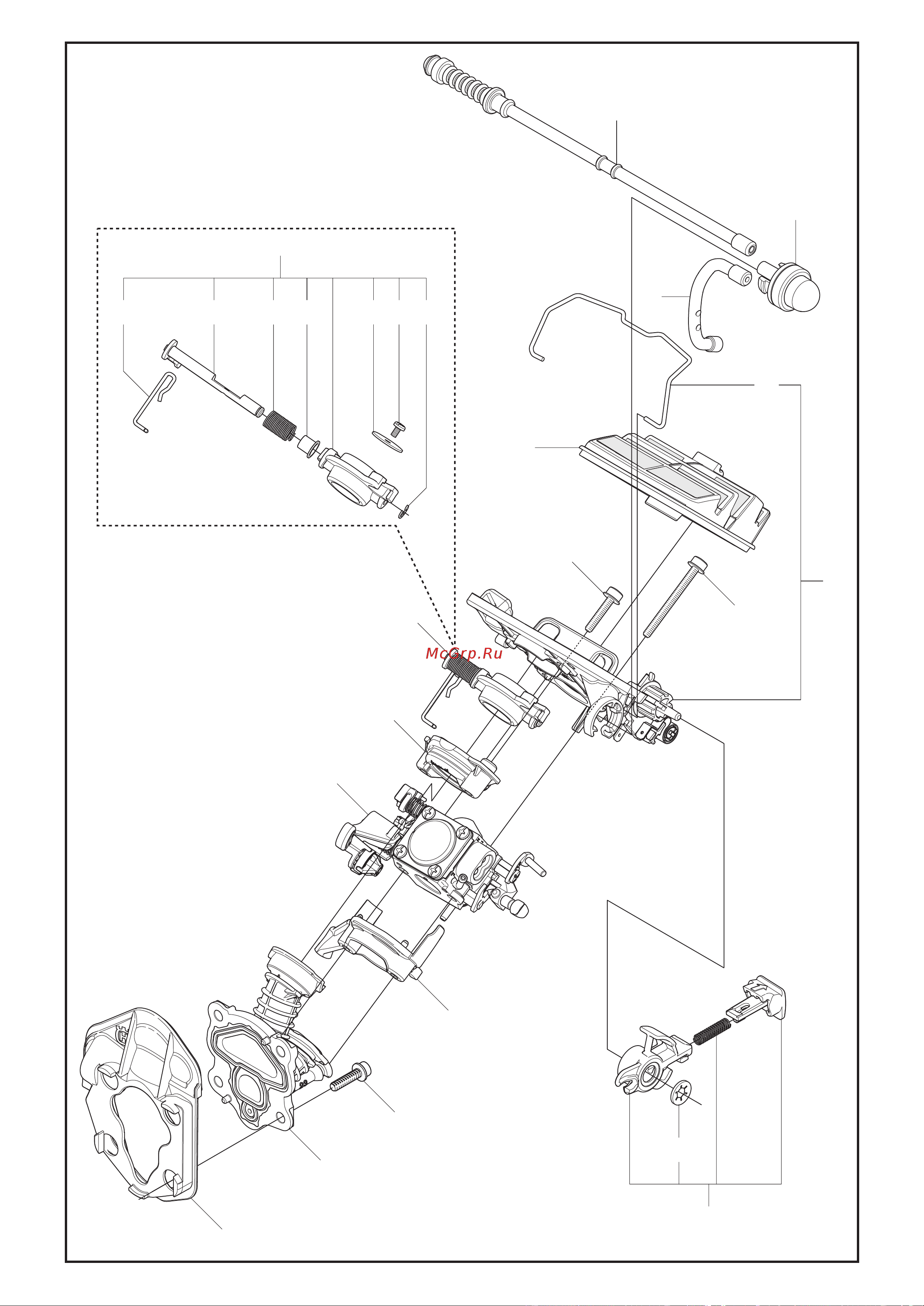 Husqvarna 445 (2009) parts [18/41] 18 17 21 20 22