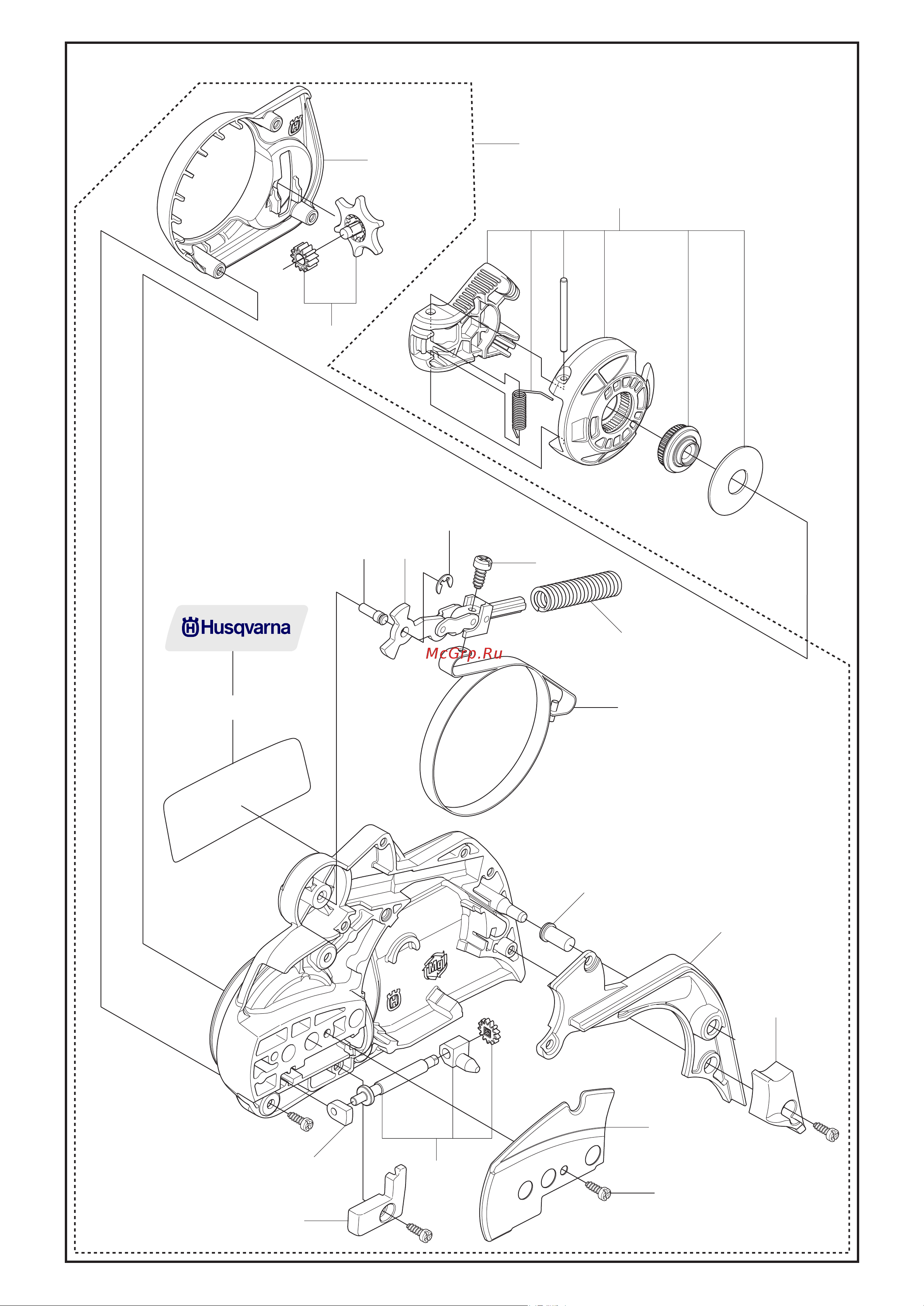 Husqvarna 445 (2009) parts Руководство по эксплуатации онлайн [2/41] 770819
