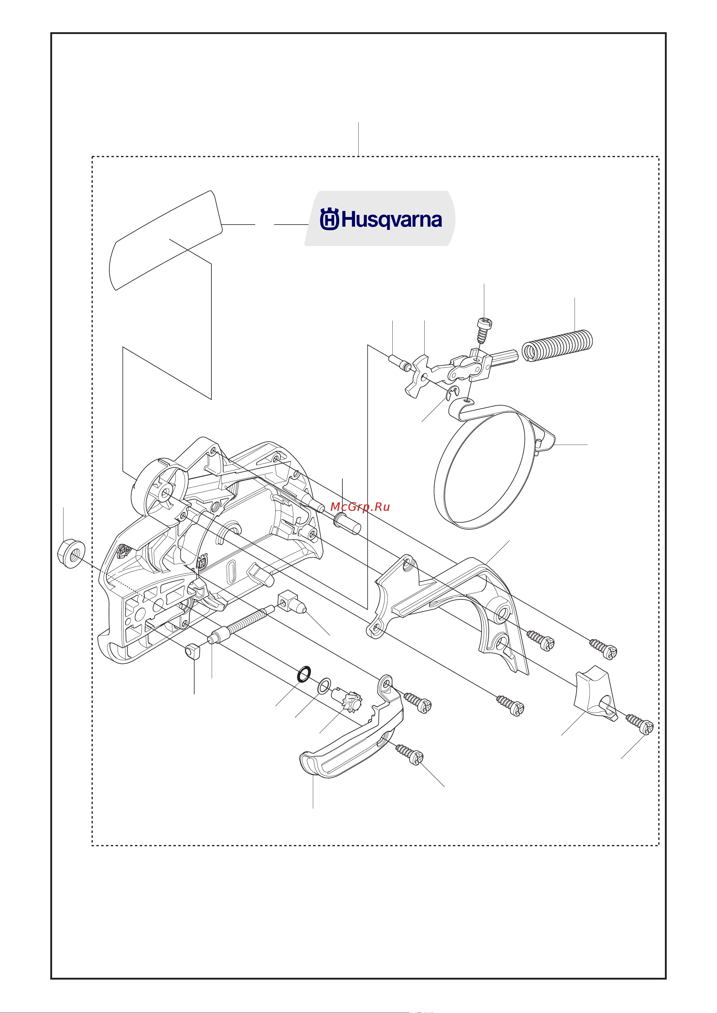 Husqvarna 445 (2009) parts Руководство по эксплуатации онлайн [4/41] 770819