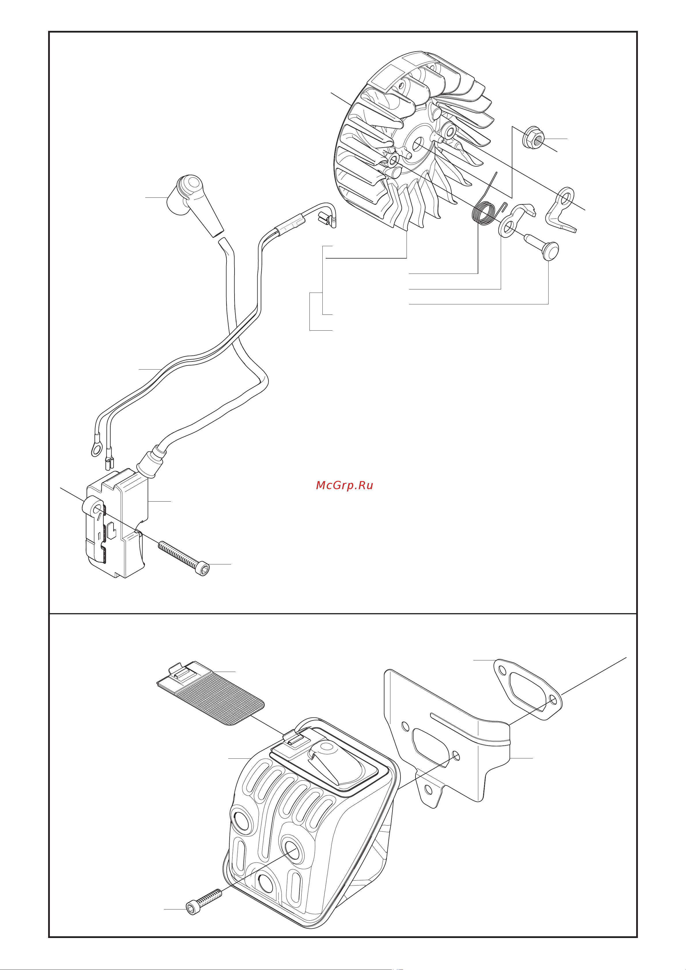 Husqvarna 455 Rancher (2005) parts Руководство по эксплуатации онлайн [4/12] 770822