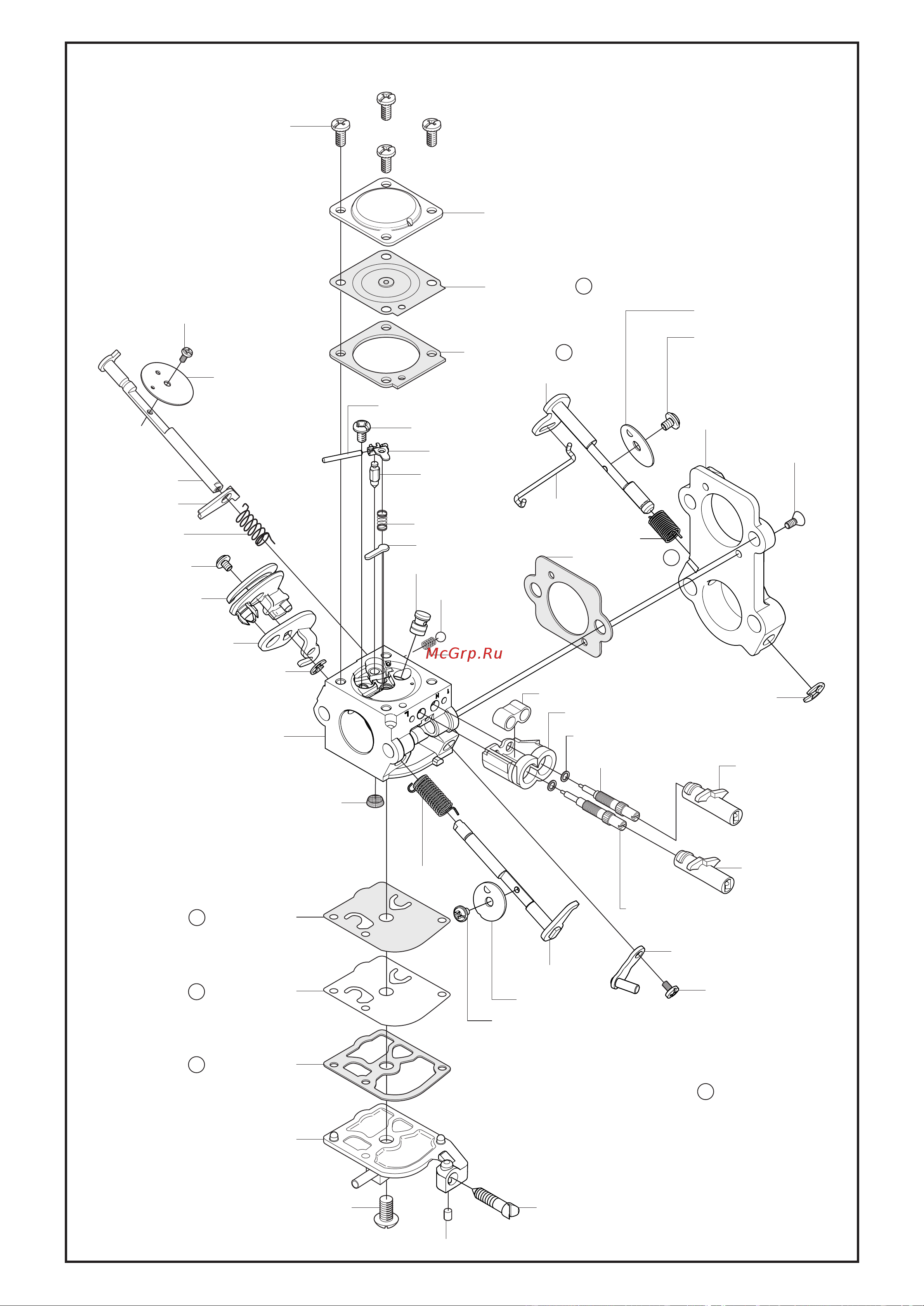 Husqvarna 570 (2005) parts [14/17] Zama c1m el28