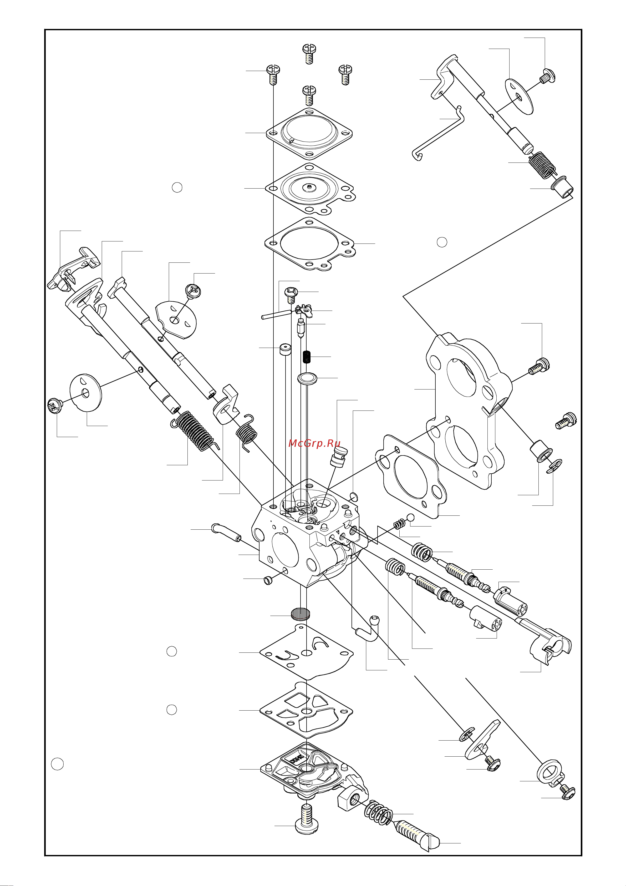 Husqvarna 455 Rancher (2006) parts [10/12] 41 26 01