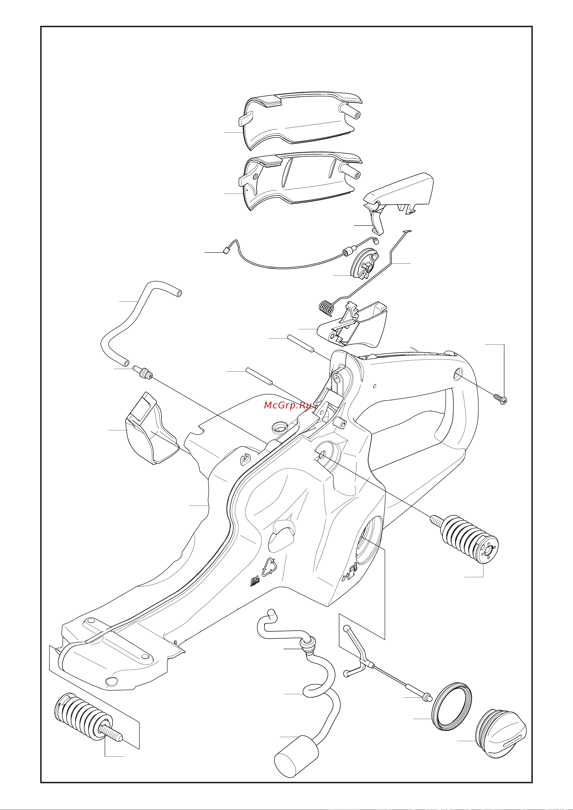 Husqvarna 575 XP (2007) parts Руководство по эксплуатации онлайн [13/22] 770825