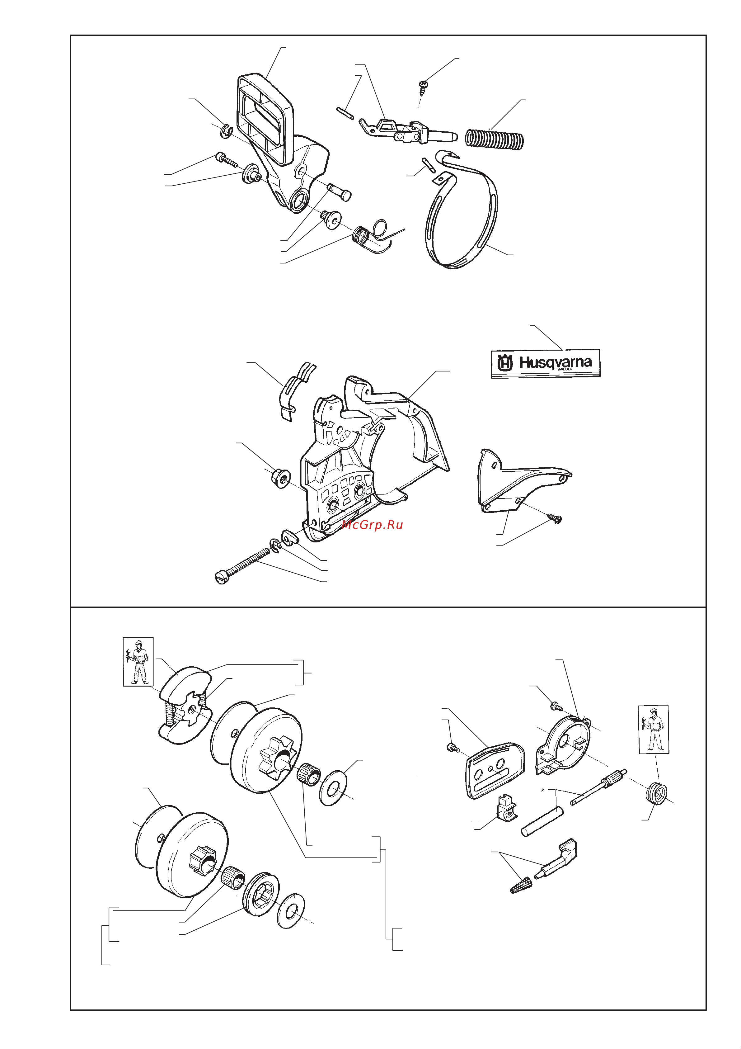 Husqvarna 141 (1998) parts Руководство по эксплуатации онлайн [2/8] 770831
