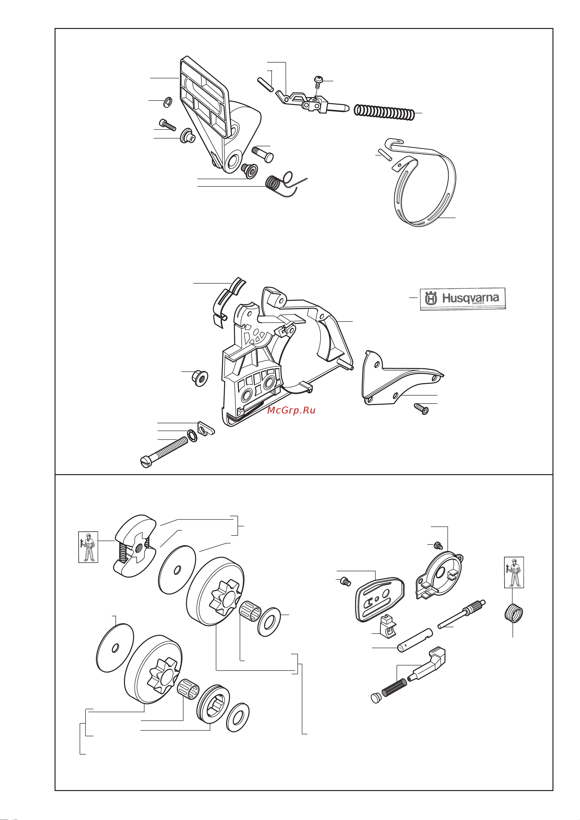 Husqvarna 141 (2001) parts Руководство по эксплуатации онлайн [2/9] 770832