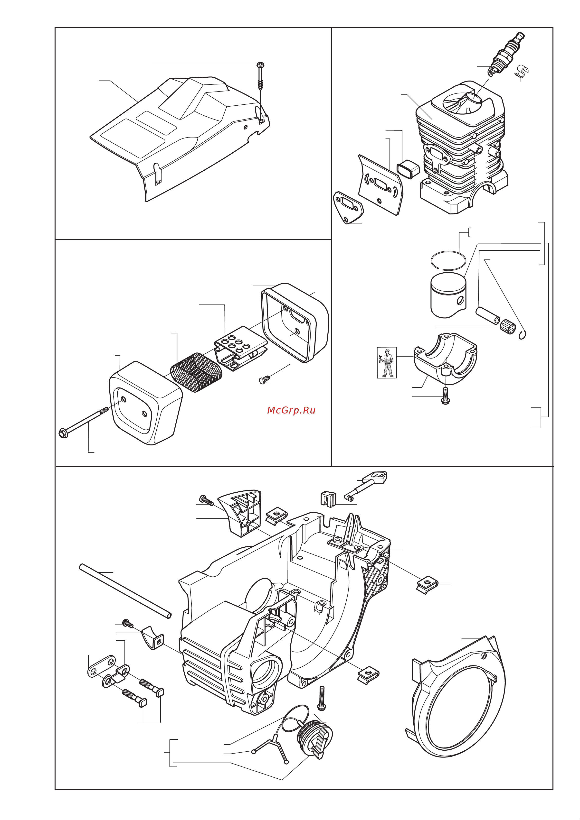 Husqvarna 141 (2001) parts Руководство по эксплуатации онлайн [3/9] 770832