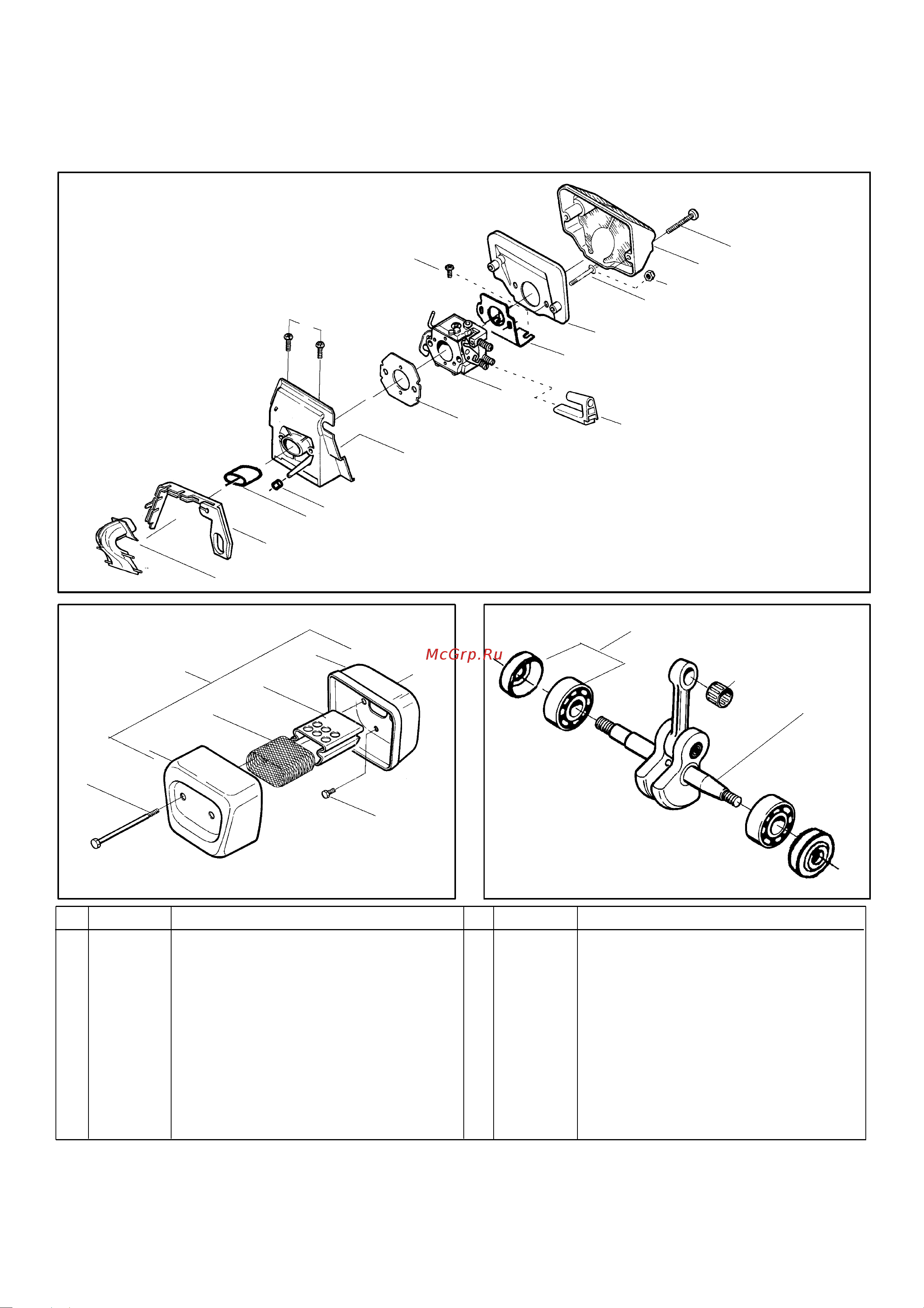 Husqvarna 136 (2003) parts Руководство по эксплуатации онлайн [3/6] 770833