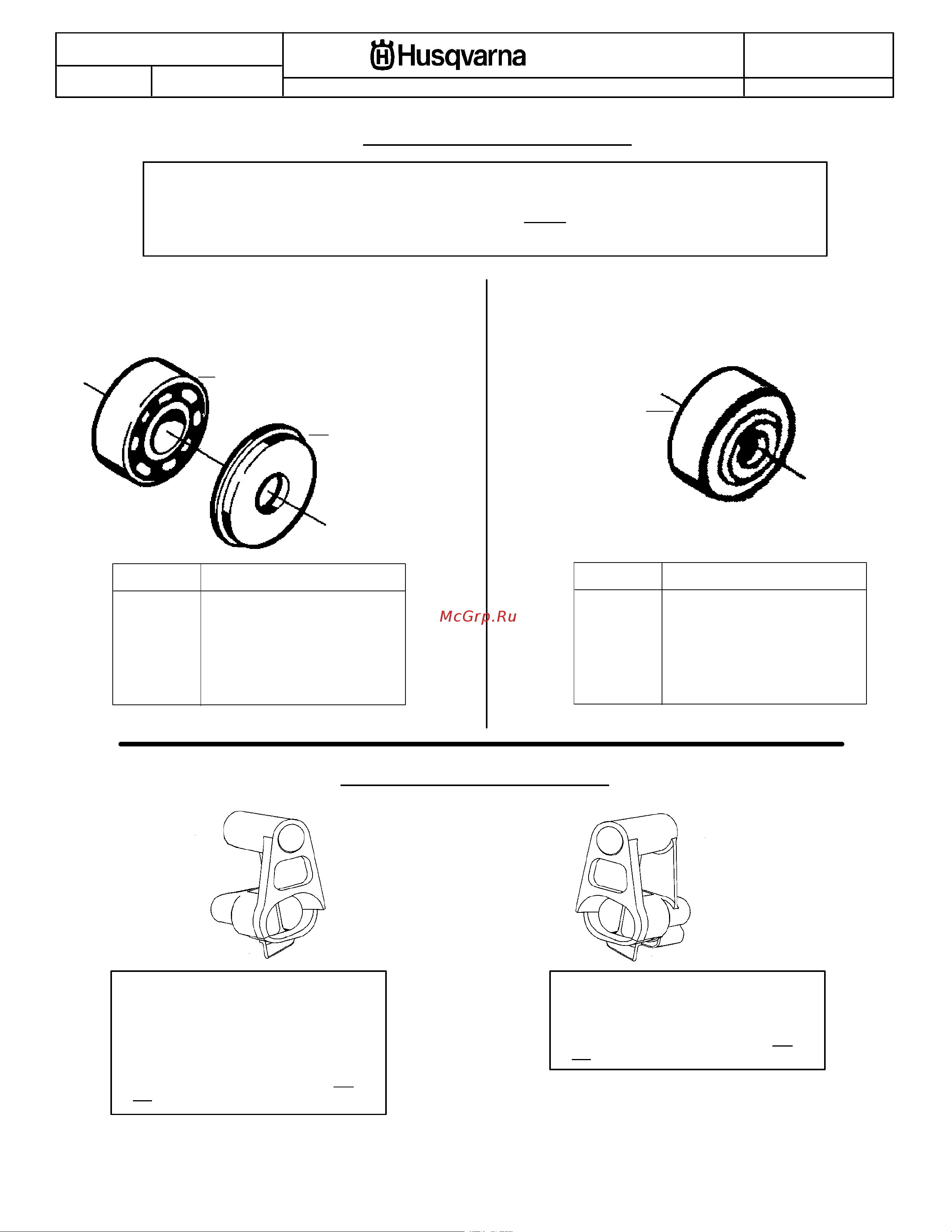 Husqvarna 136 (2004) parts [7/7] Service reference