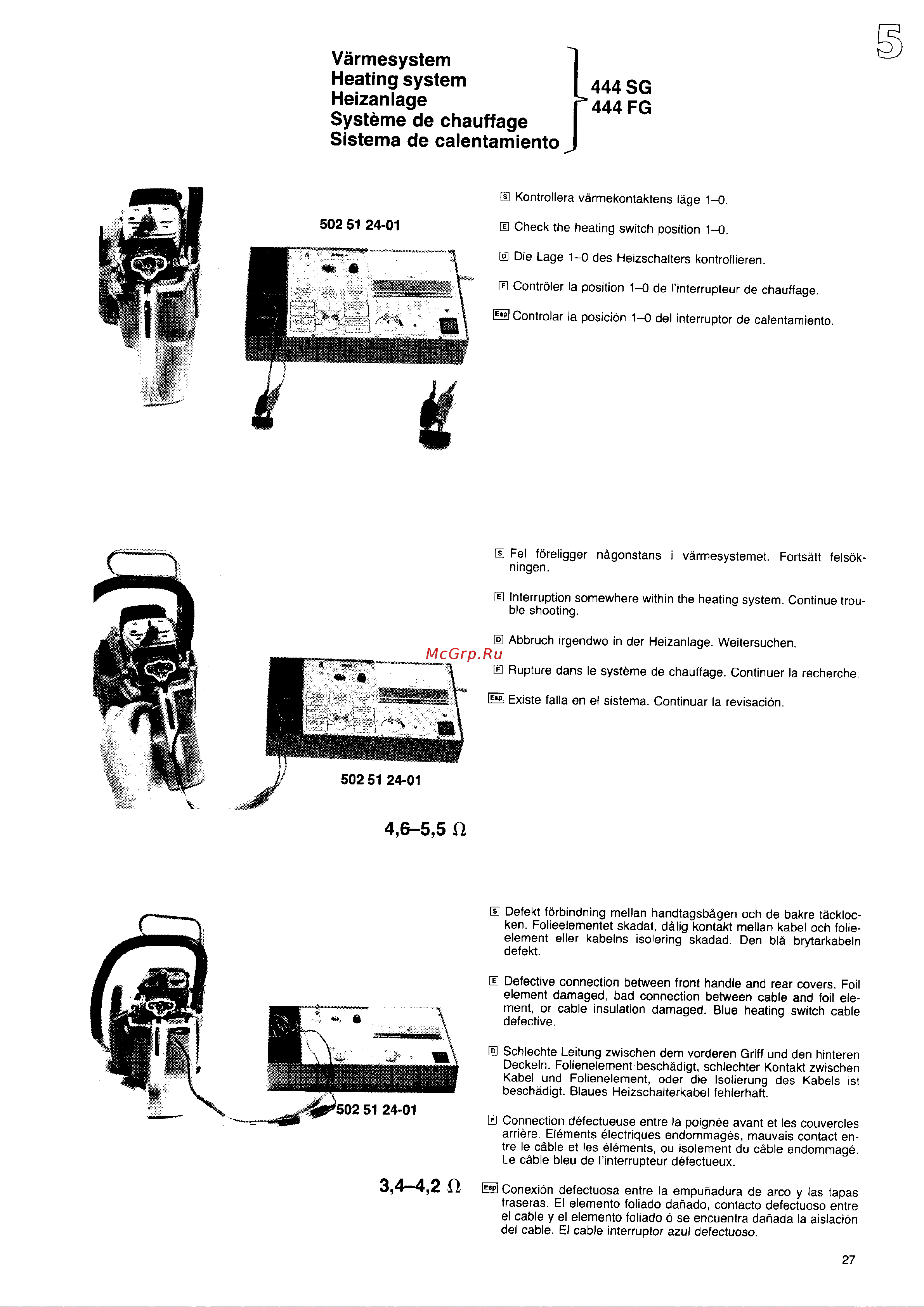 Husqvarna 444 (1987) [26/55] 4 4 2 cl