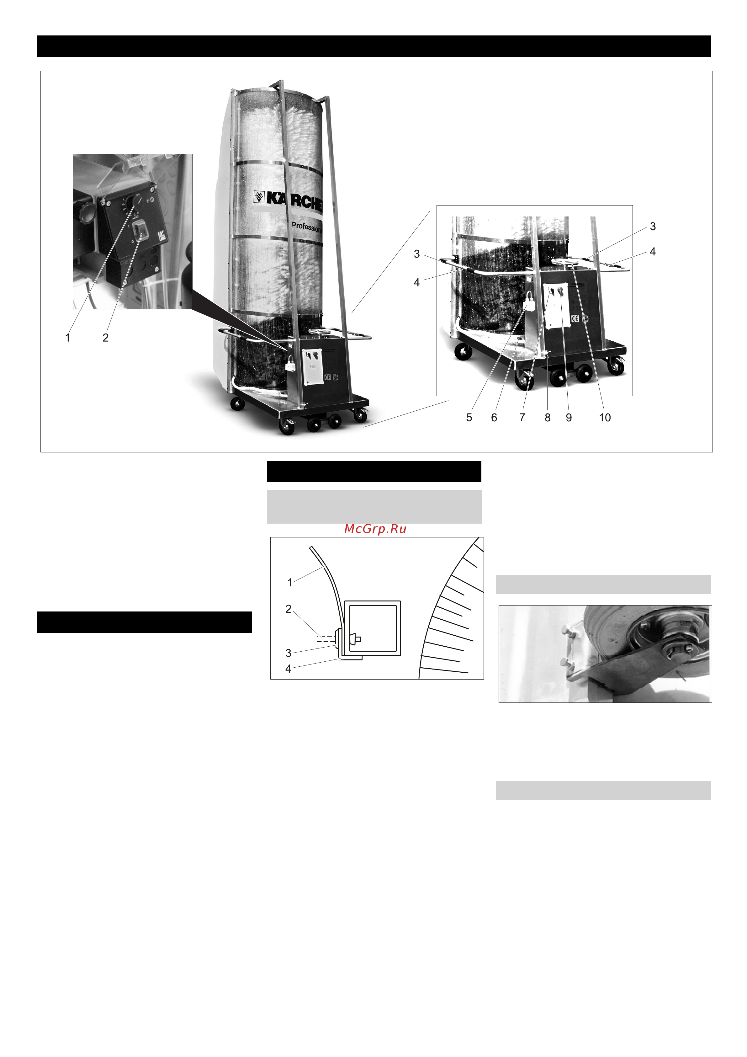 Karcher RBS 6014 [23/88] Eléments de commande