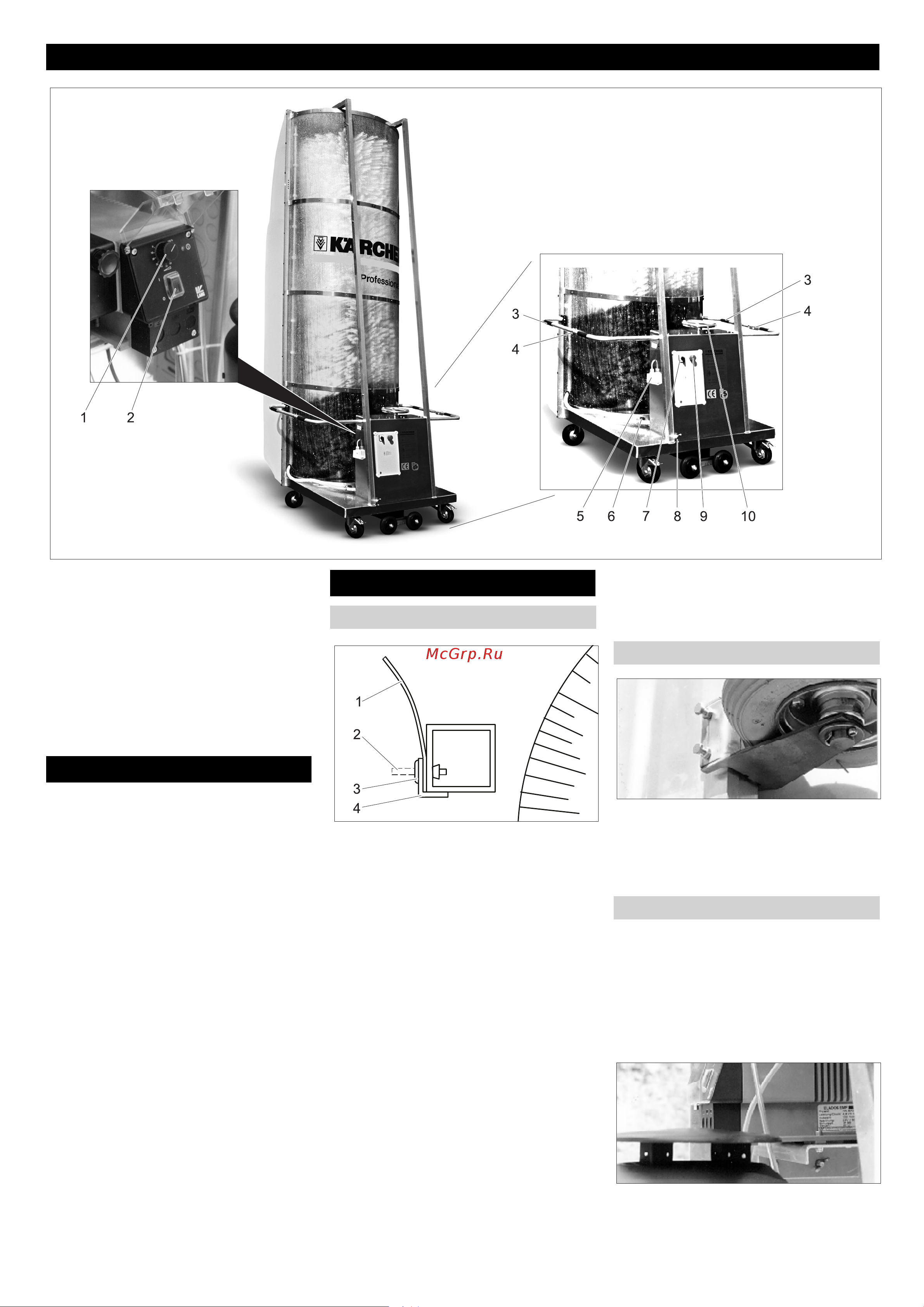 Karcher RBS 6014 [78/88] Első üzembevétel