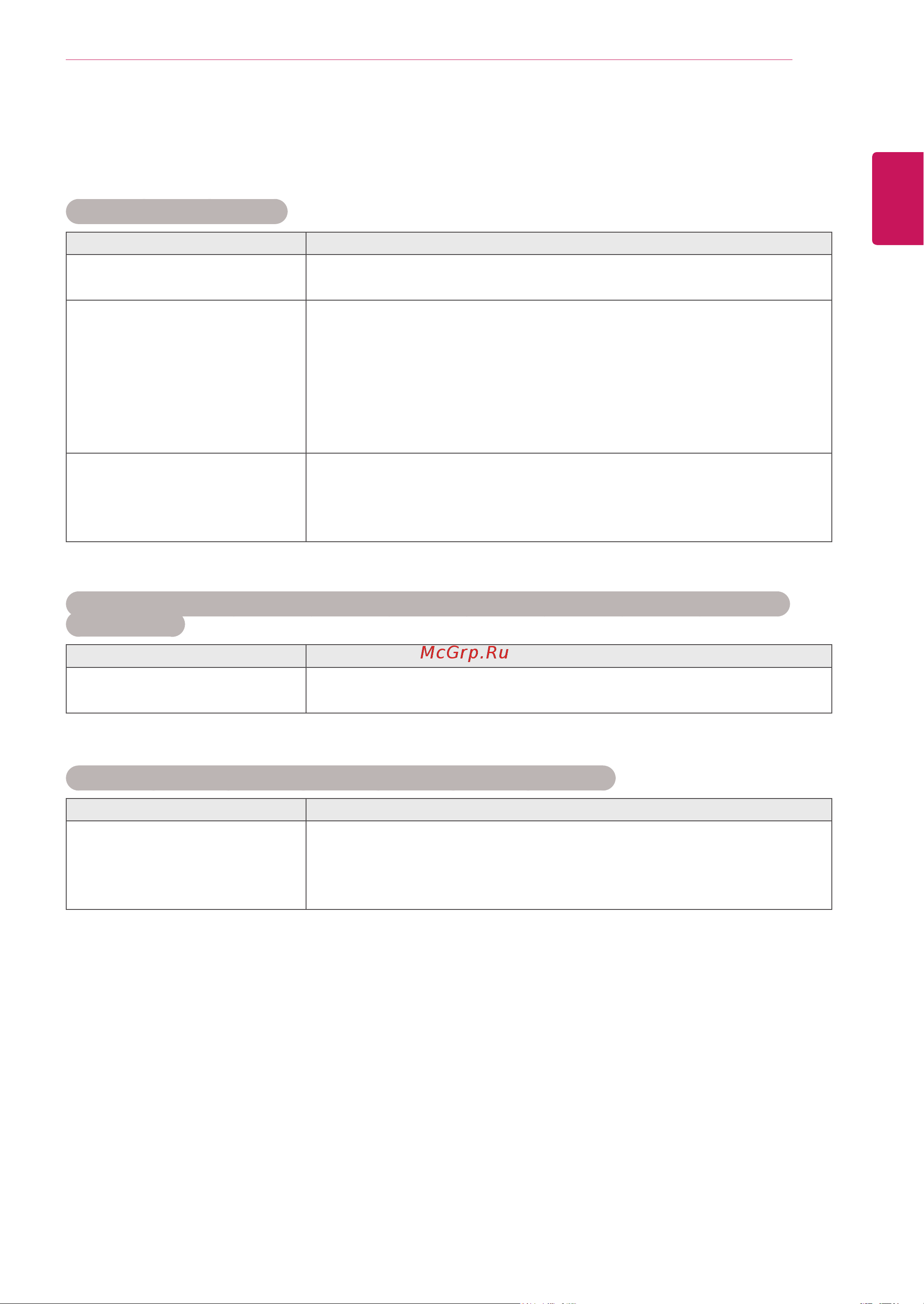 LG 42WL10MS-B [55/82] Устранениенеисправностей