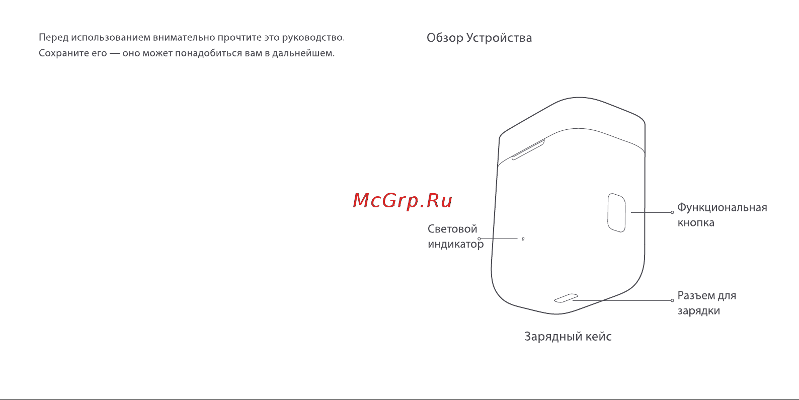 Xiaomi Mi True Wireless Earphones (ZBW4485GL) Руководство по эксплуатации онлайн [2/8] 770946