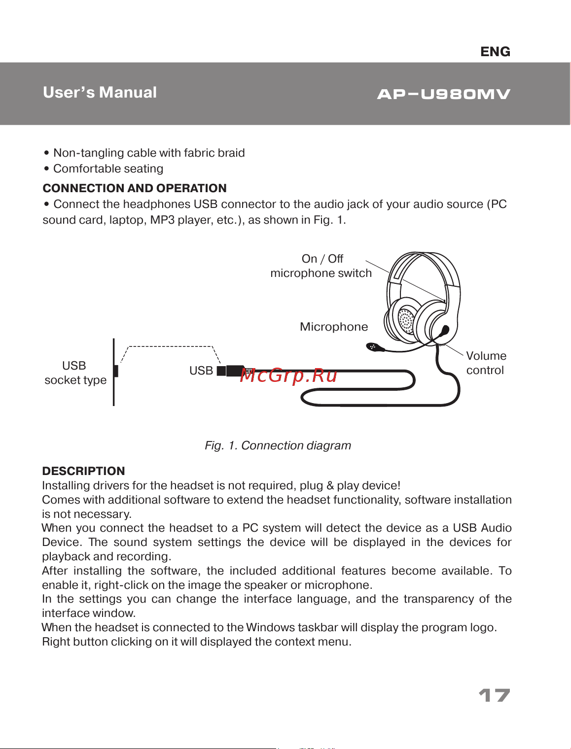 Sven AP-U980MV (SV-015633) [16/23] User s manual