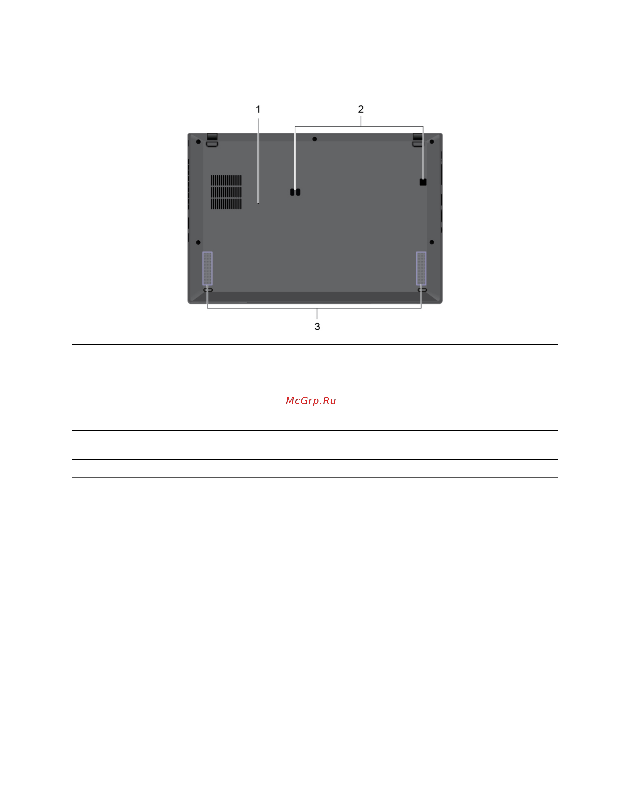 Lenovo ThinkPad X1 Carbon 7 20QD003KRT [15/120] Вид снизу