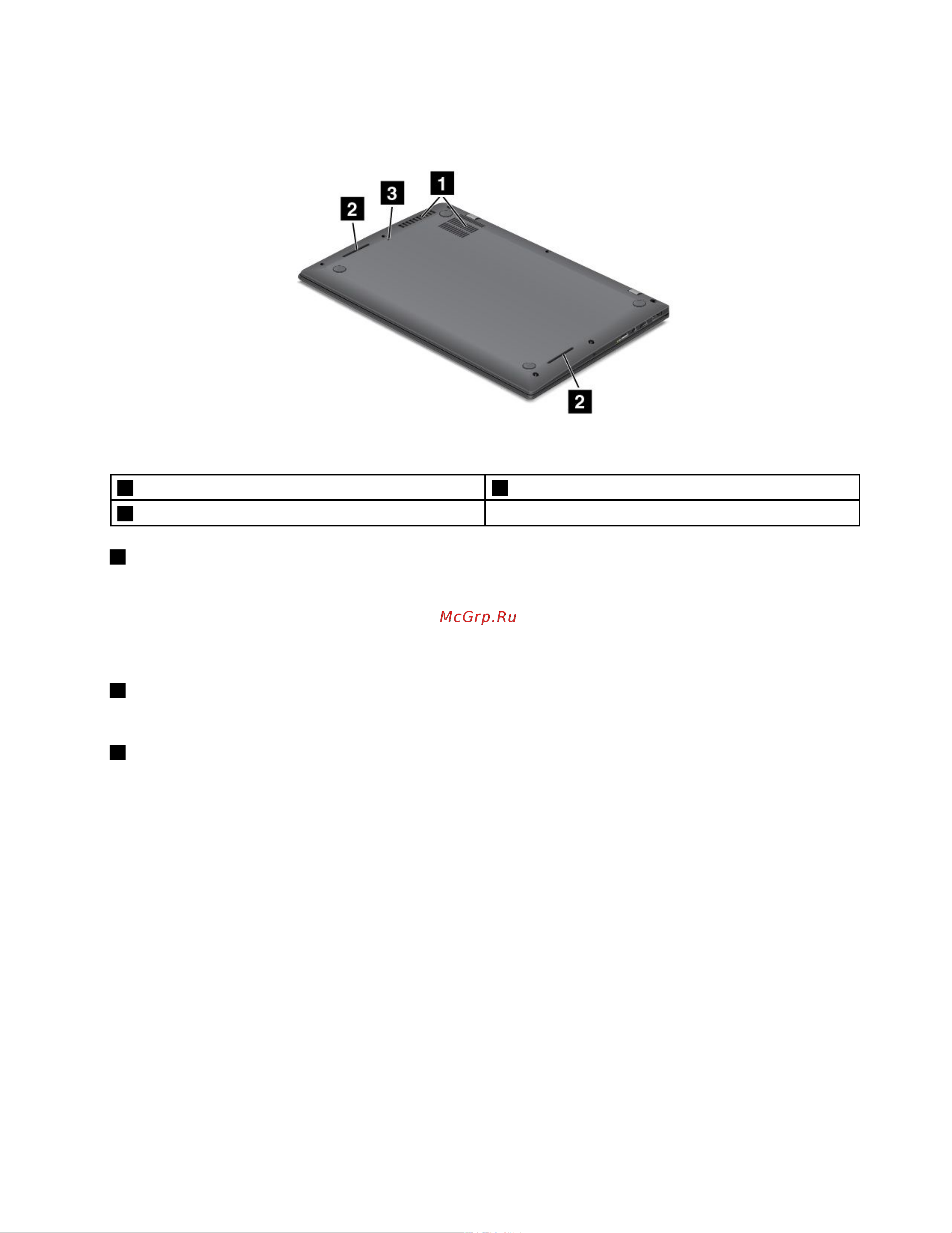 Lenovo ThinkPad X1 Carbon 20KH006DRT [25/181] Вид снизу