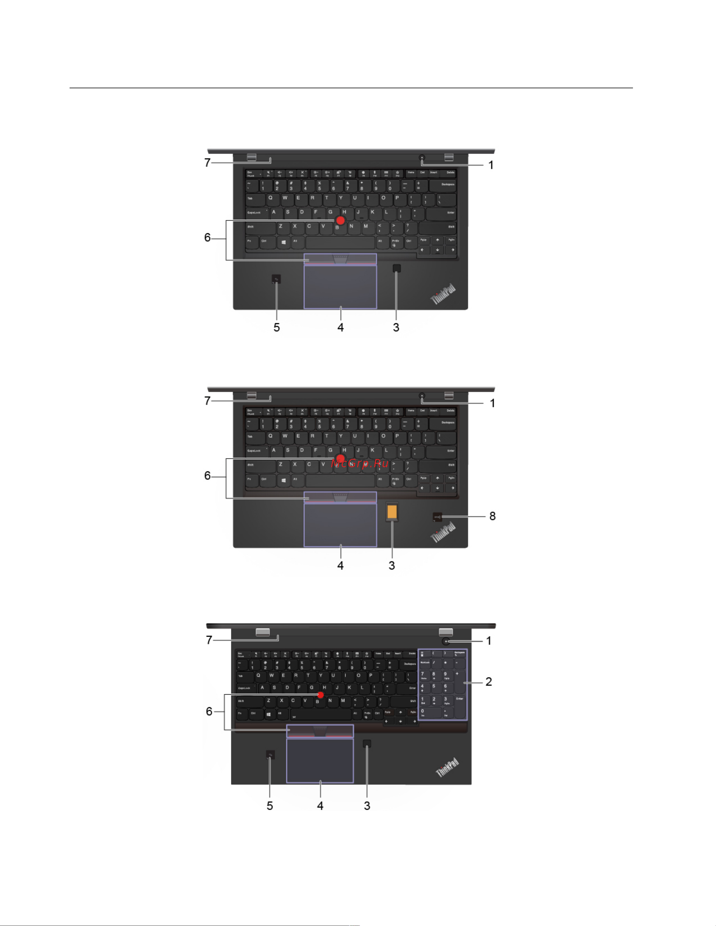 Lenovo ThinkPad P53s 20N6002RRT [8/140] Вид основания