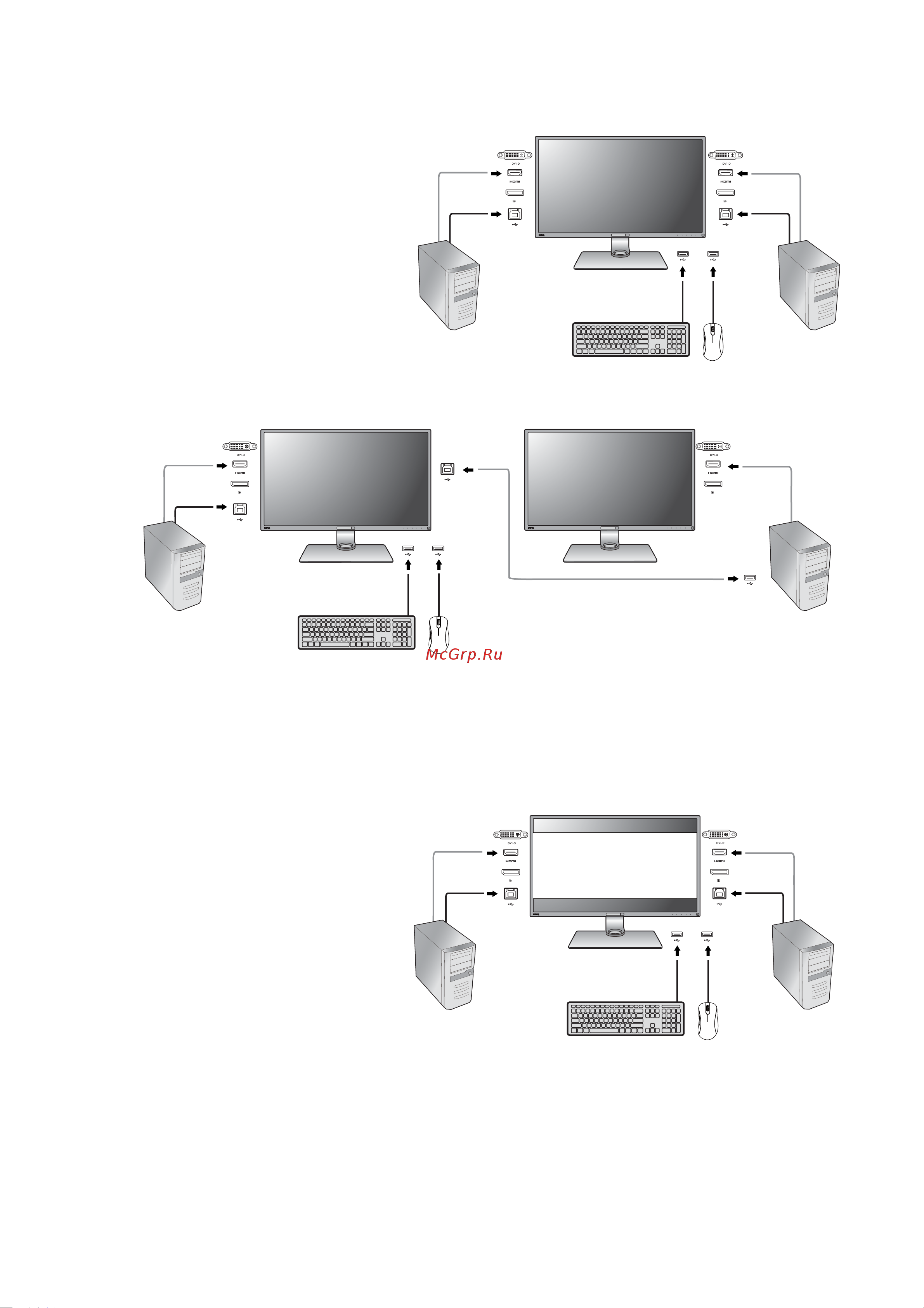 Benq PD3200Q (9H.LFALA.TBE) [37/66] Работа в режиме pbp только определенные модели