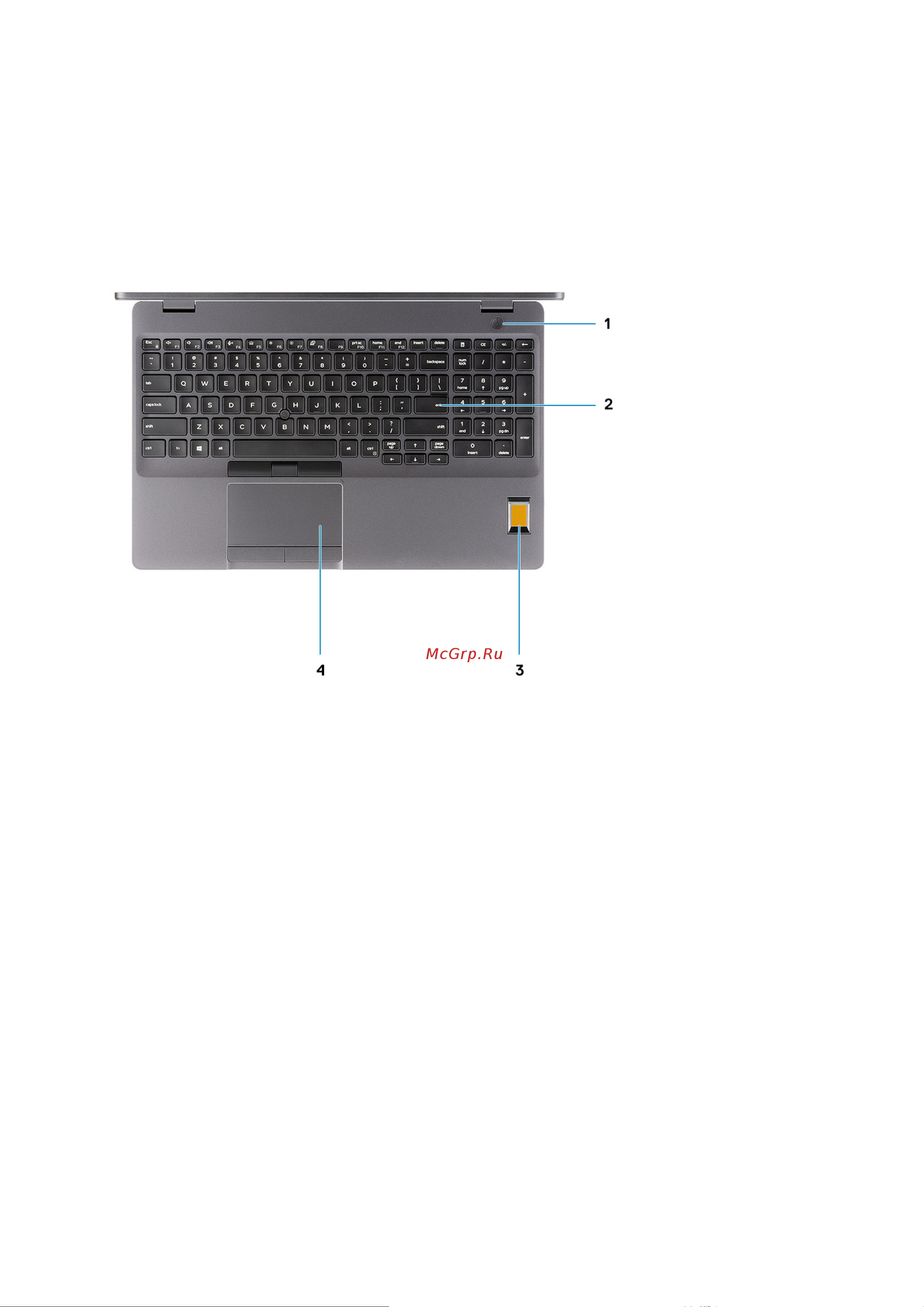 Dell Latitude 5501-4340 [10/45] Вид упора для рук