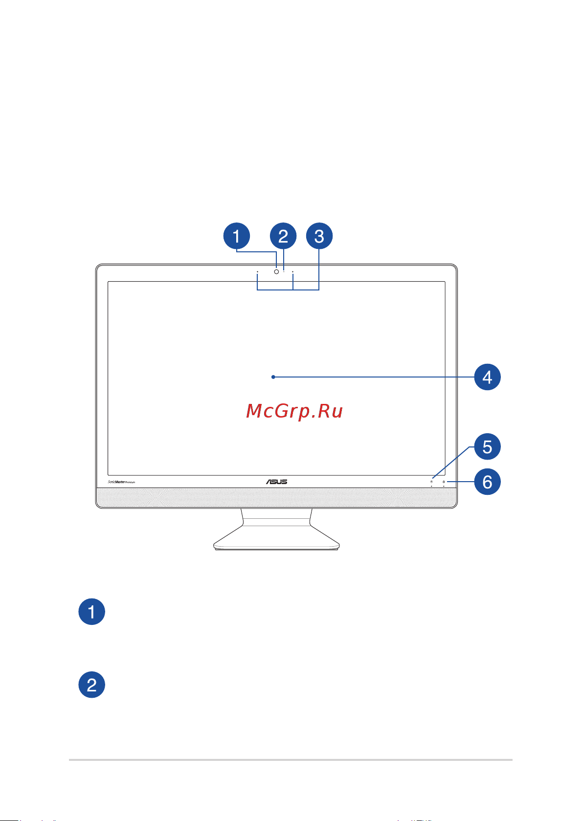 VIVO AiO V221ICGK-BA006T (90PT01U1-M00420) [13/60] Глава 1 настройка оборудования