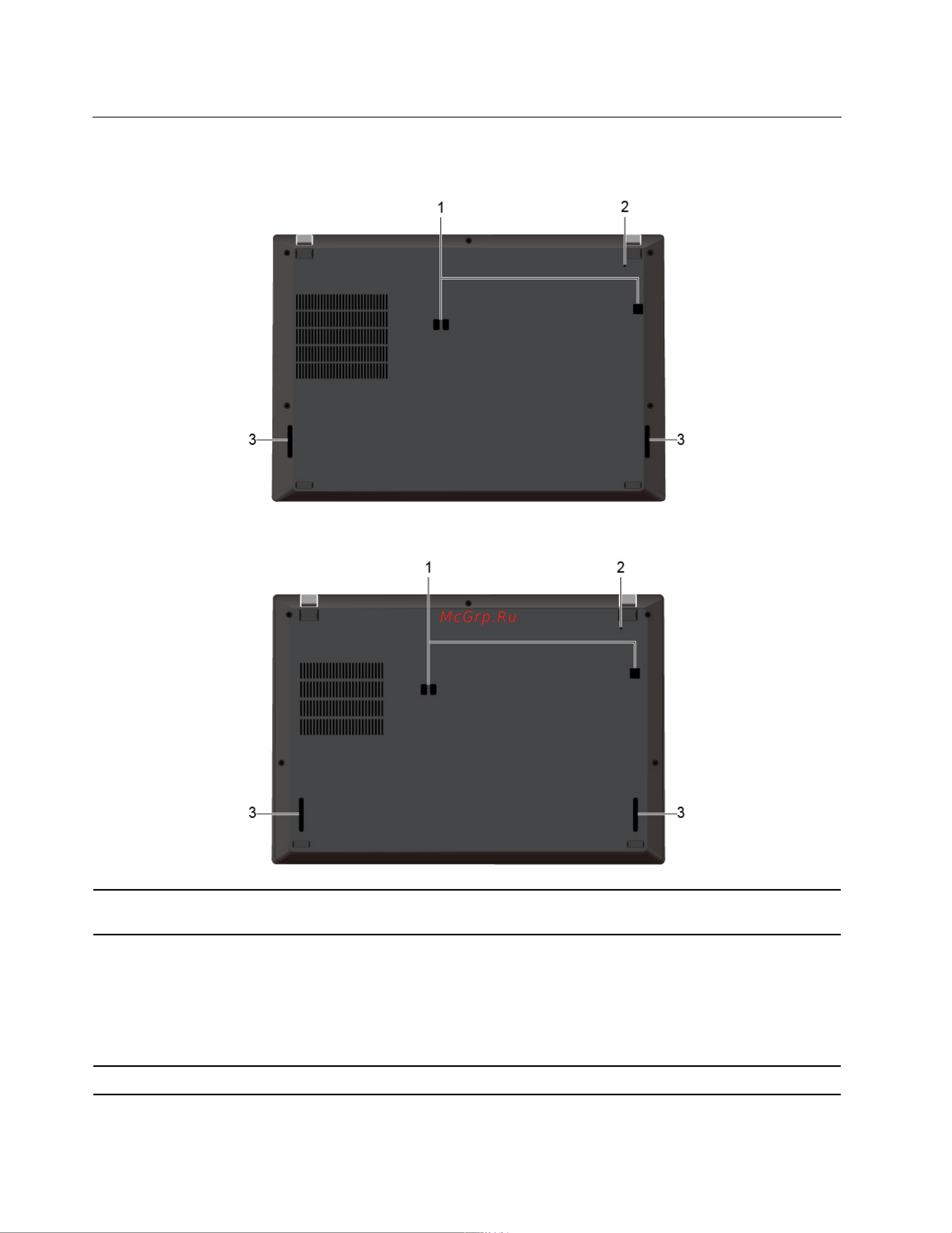 Lenovo ThinkPad T490s (20NX000JRT) [14/122] Вид снизу