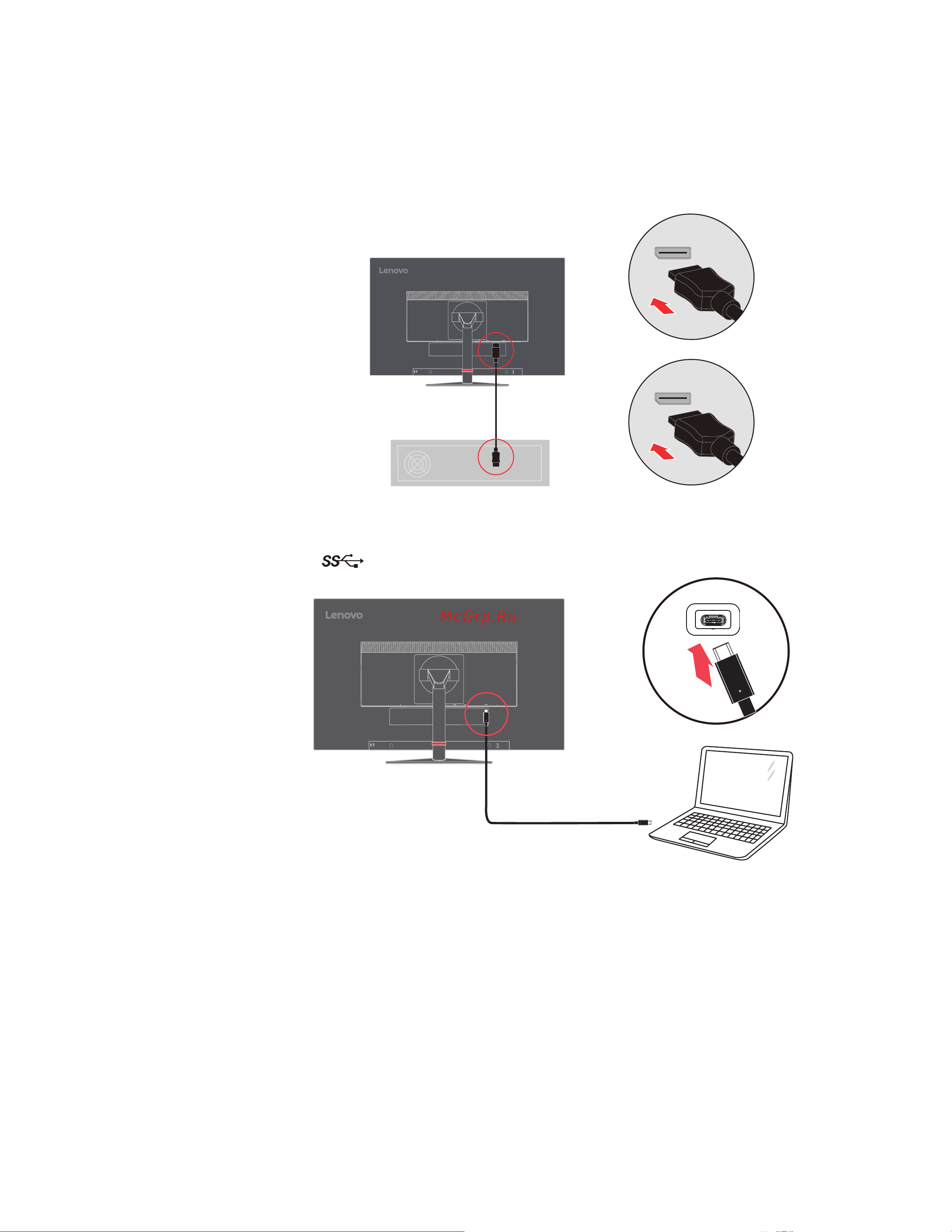 Lenovo ThinkVision P24h-10 Руководство по эксплуатации онлайн [10/41] 771153