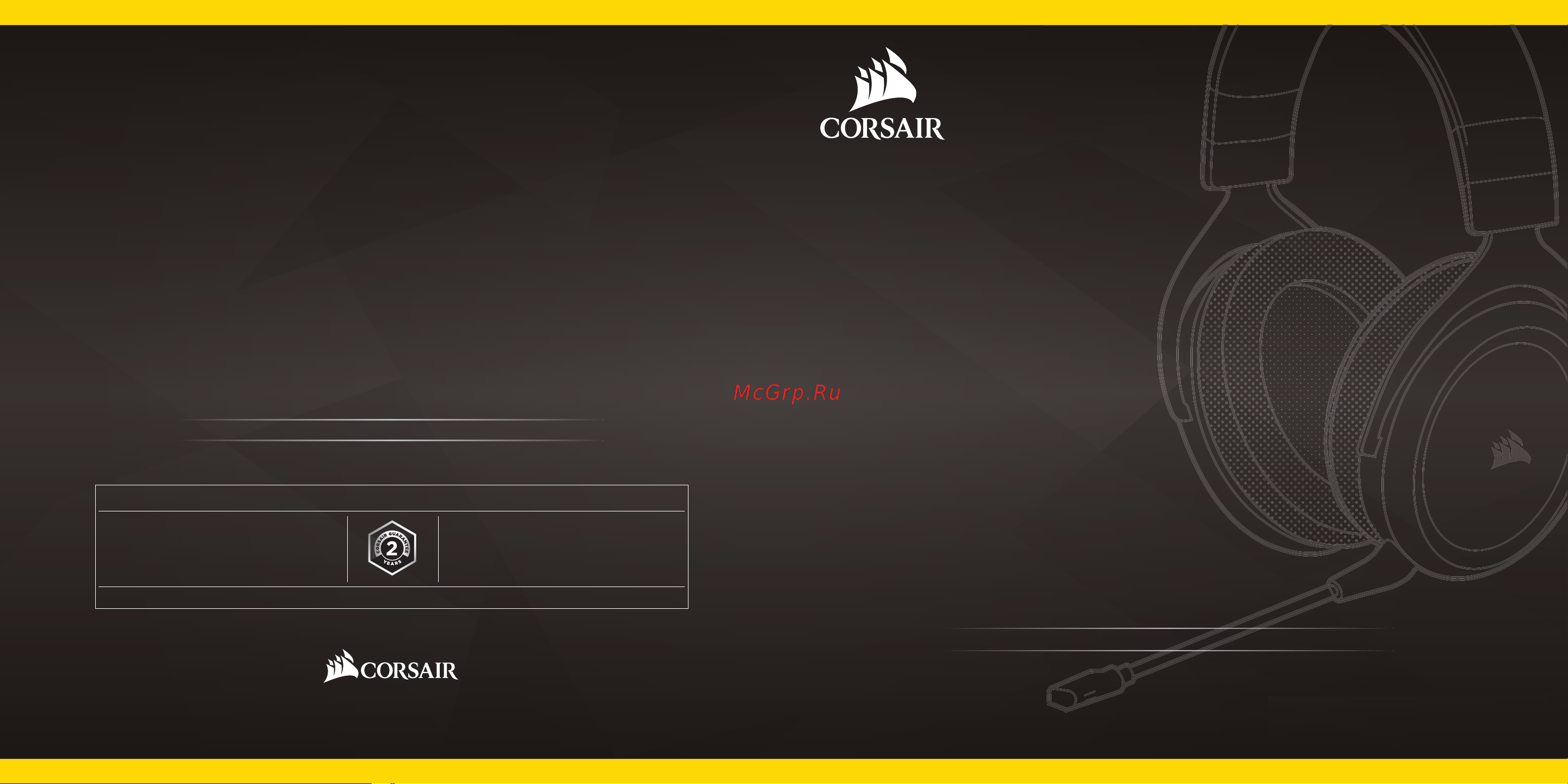 Corsair Gaming HS60 Surround Gaming Headset Руководство по эксплуатации онлайн