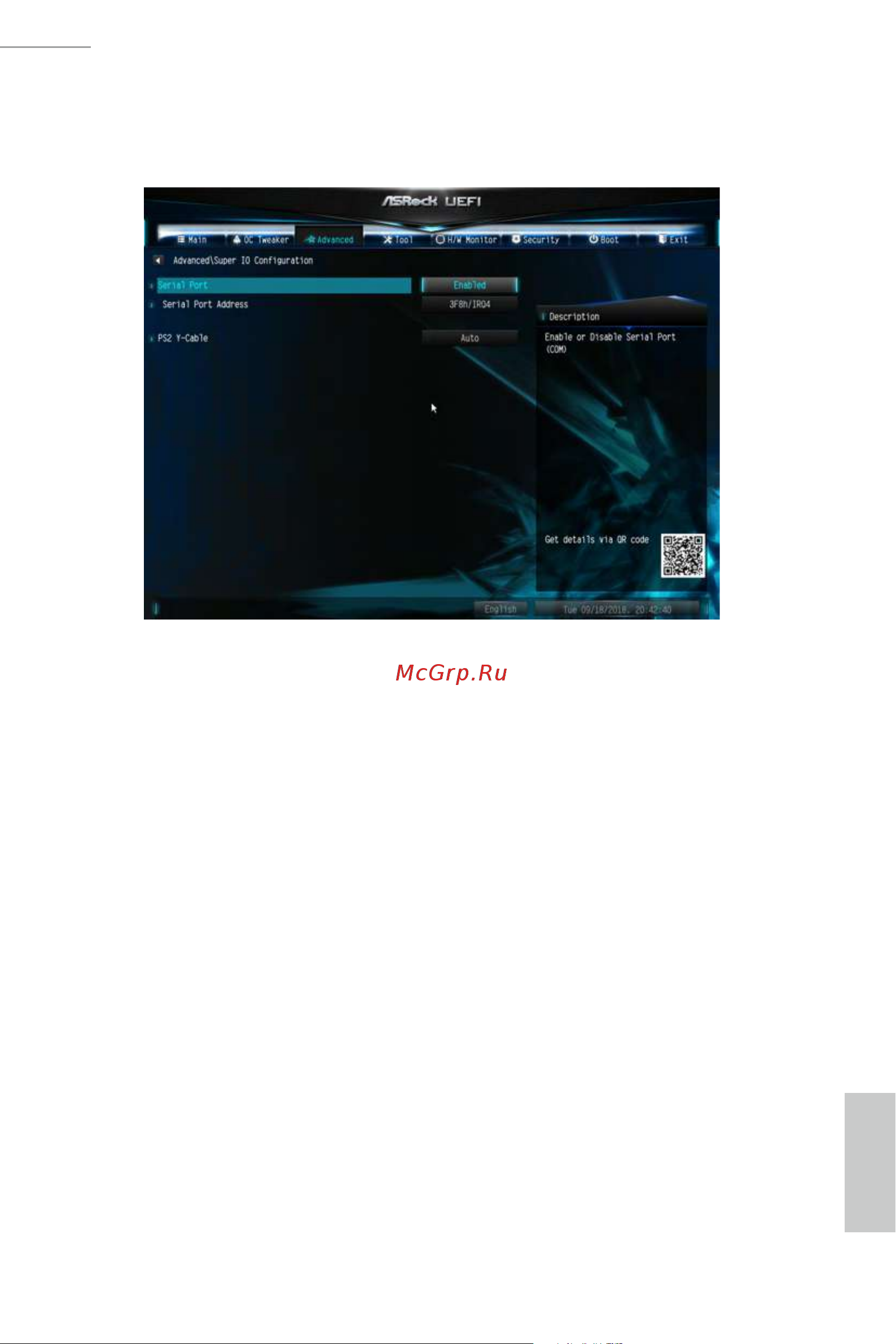 ASRock AMD B350 SAM4 MATX AB350M-HDV R4.0 [62/83] Super io configuration