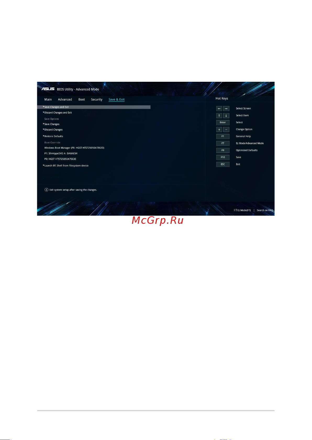 Asus X512FA 90NB0KR6-M06440 [69/102] Сохранить и выйти