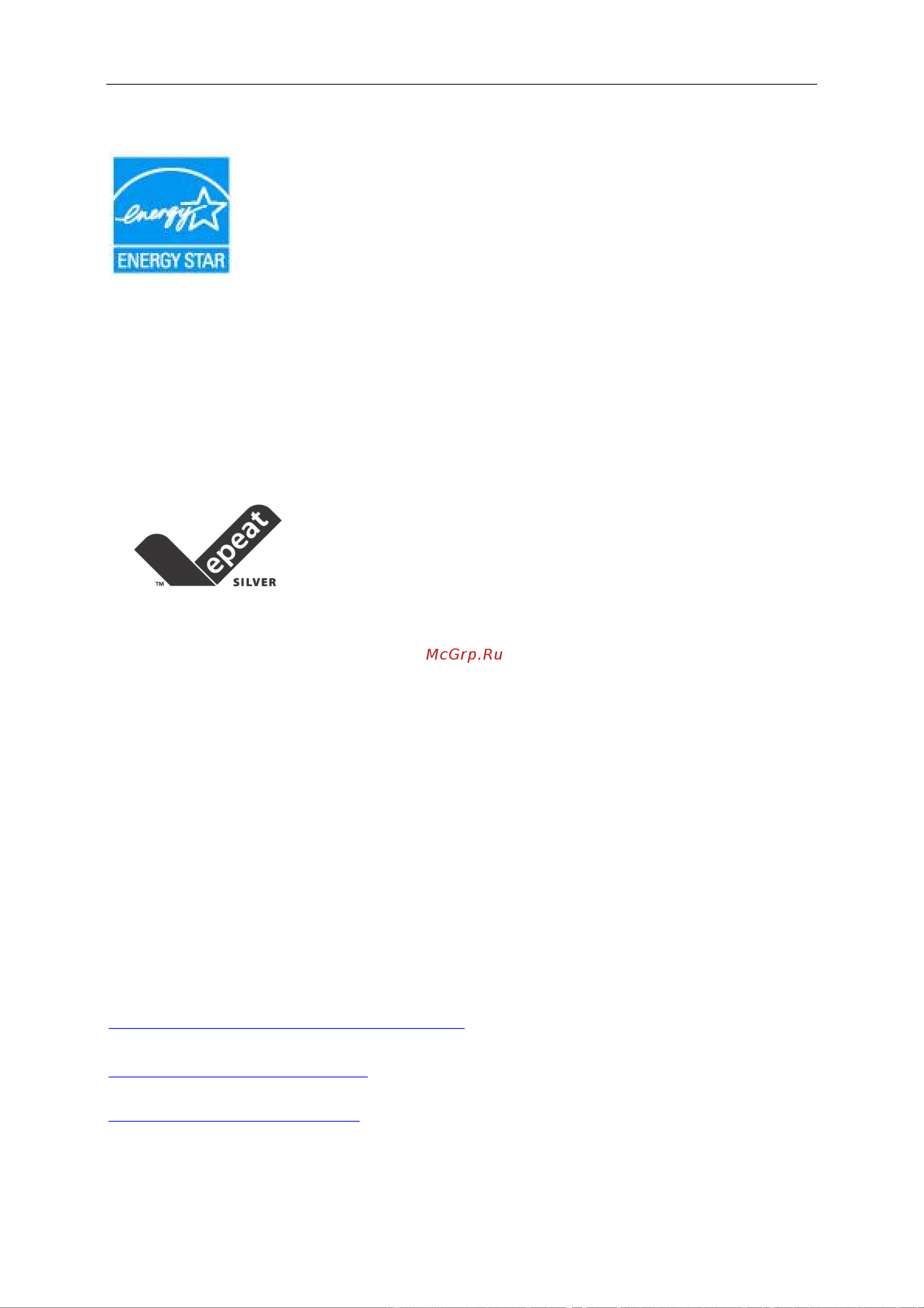 AOC Value Line 24B1H [52/63] Epa energy star