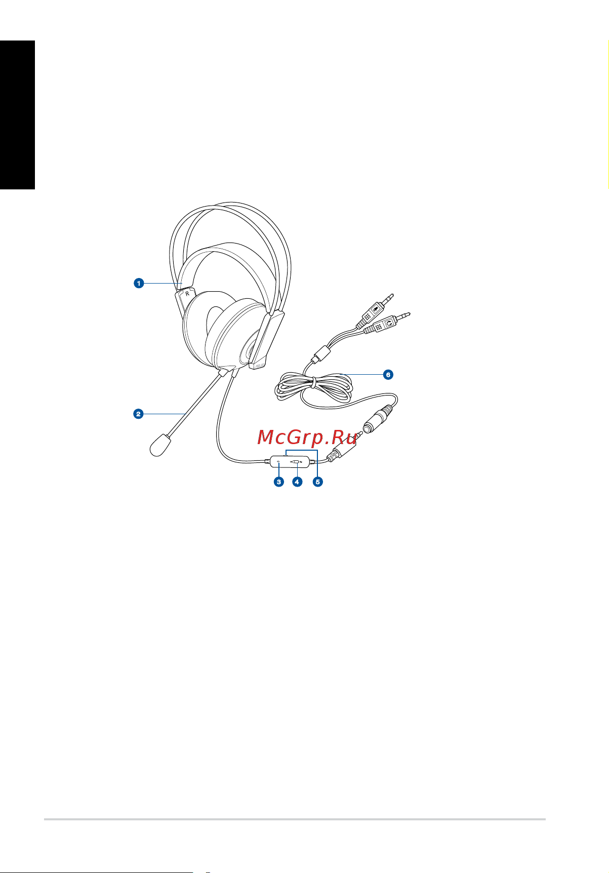 Asus Cerberus Arctic 90YH0062-B1UA00 [8/106] Faire connaissance avec votre casque