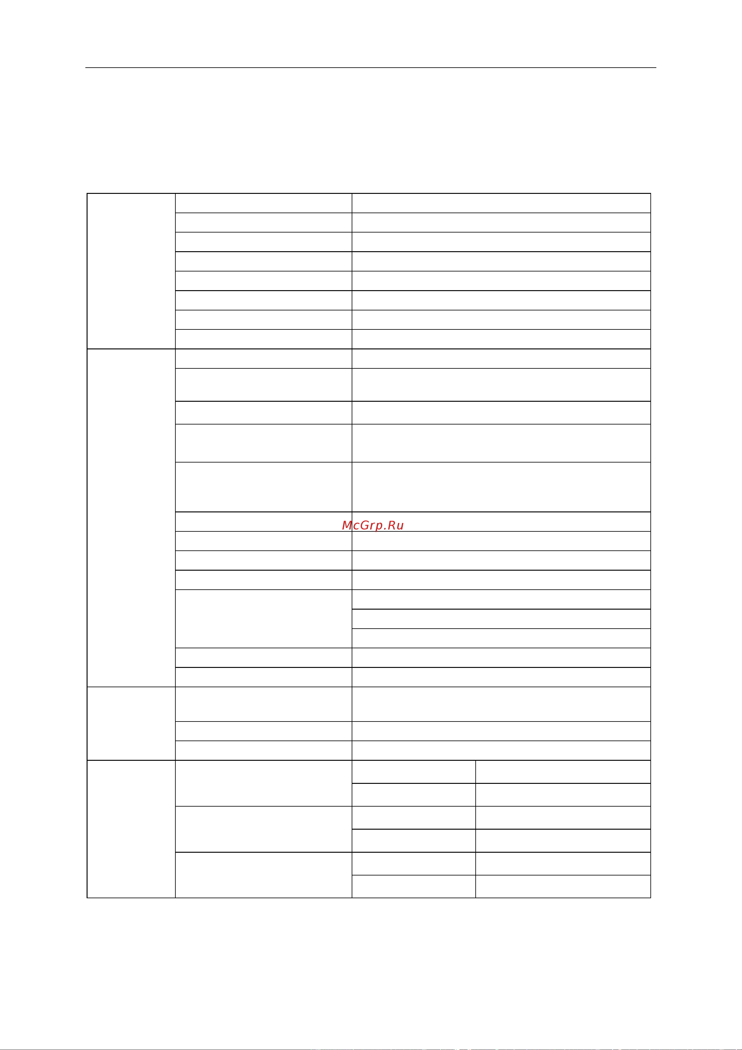 AOC ValueLine M2470SWDA2 [49/63] Texничecкиe xapaктepиcтики