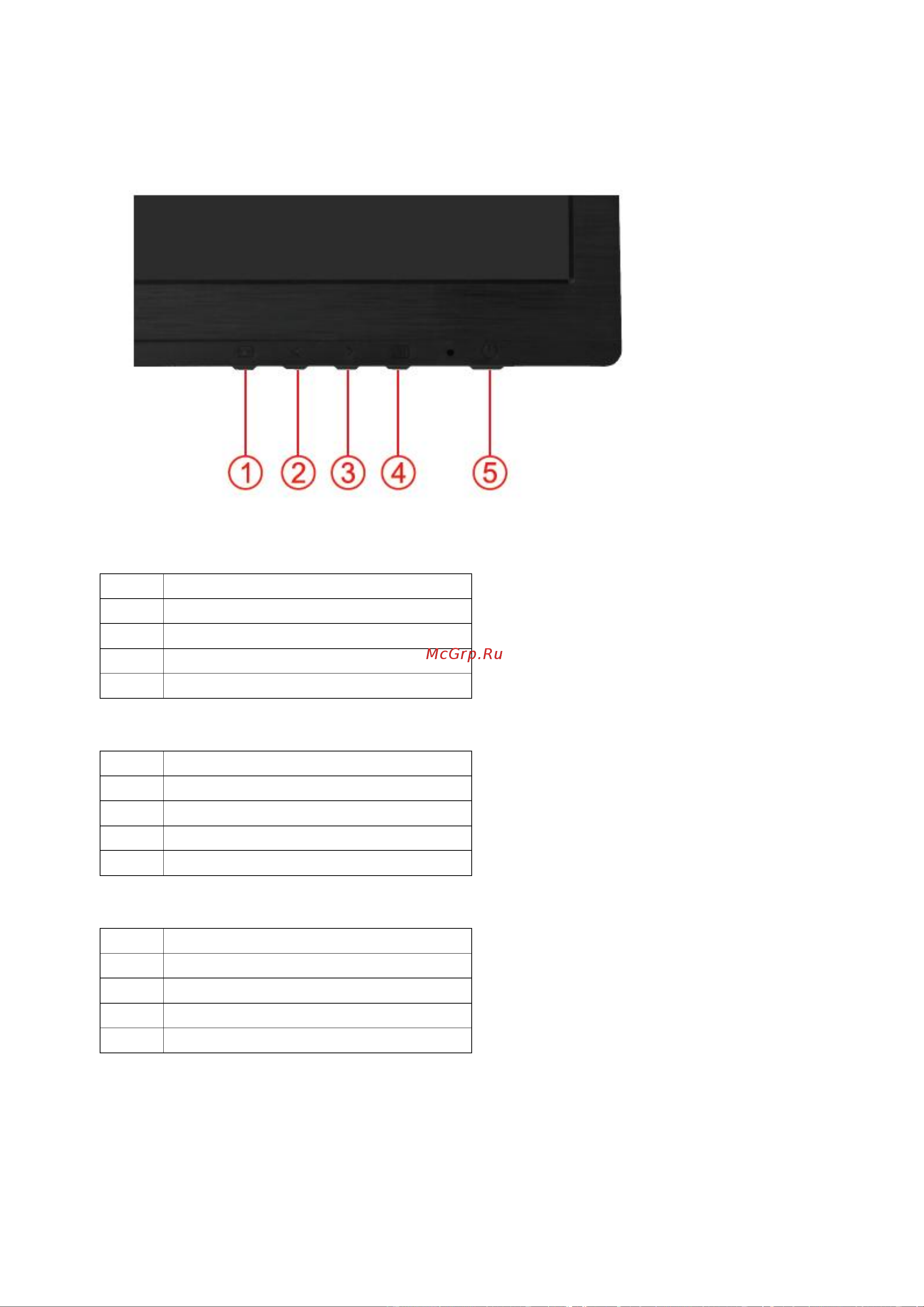 AOC Professional l960SRDA [20/66] Hotkeys