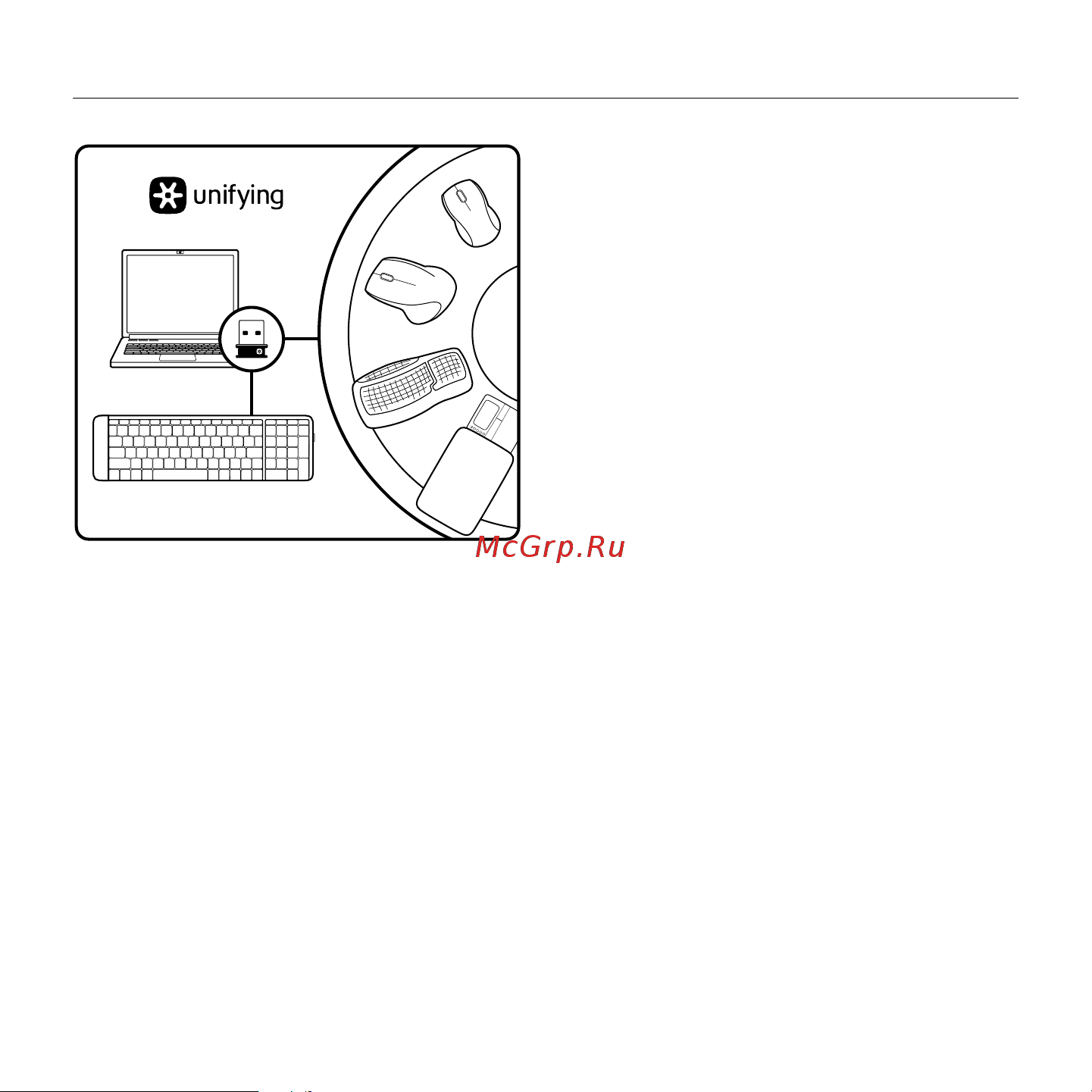Logitech K120 USB OEM [3/8] Приемник logitech unifying